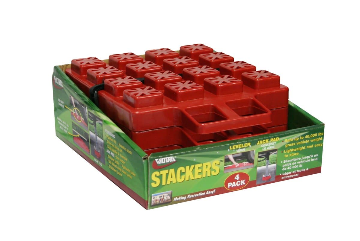 ValterraA10-0916 Stacker, (Pack of 4) , Red