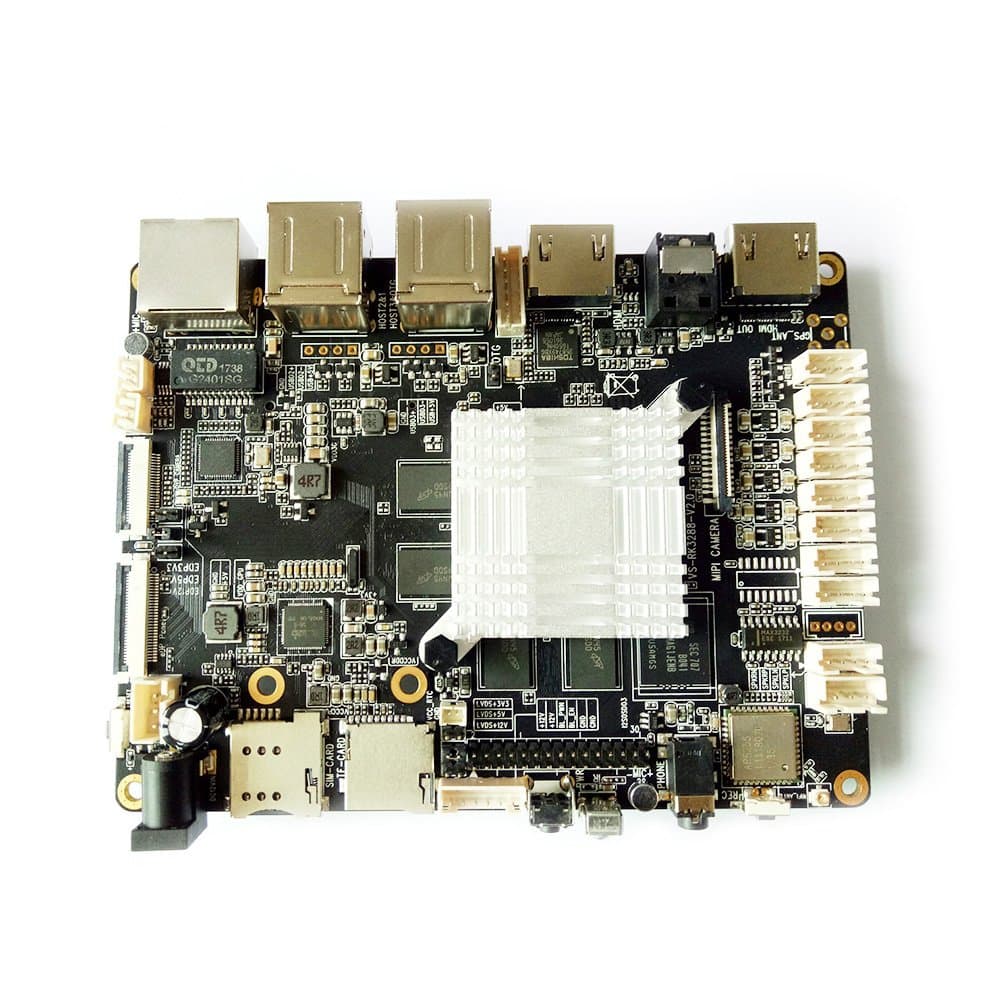 SmartFly info VS RK3288W Quad-Core 32-bit High-Performance 2G DDR3+16G eMMC Dual Cameras Demo Board for AR VR Android 7.1 Ubuntu 16