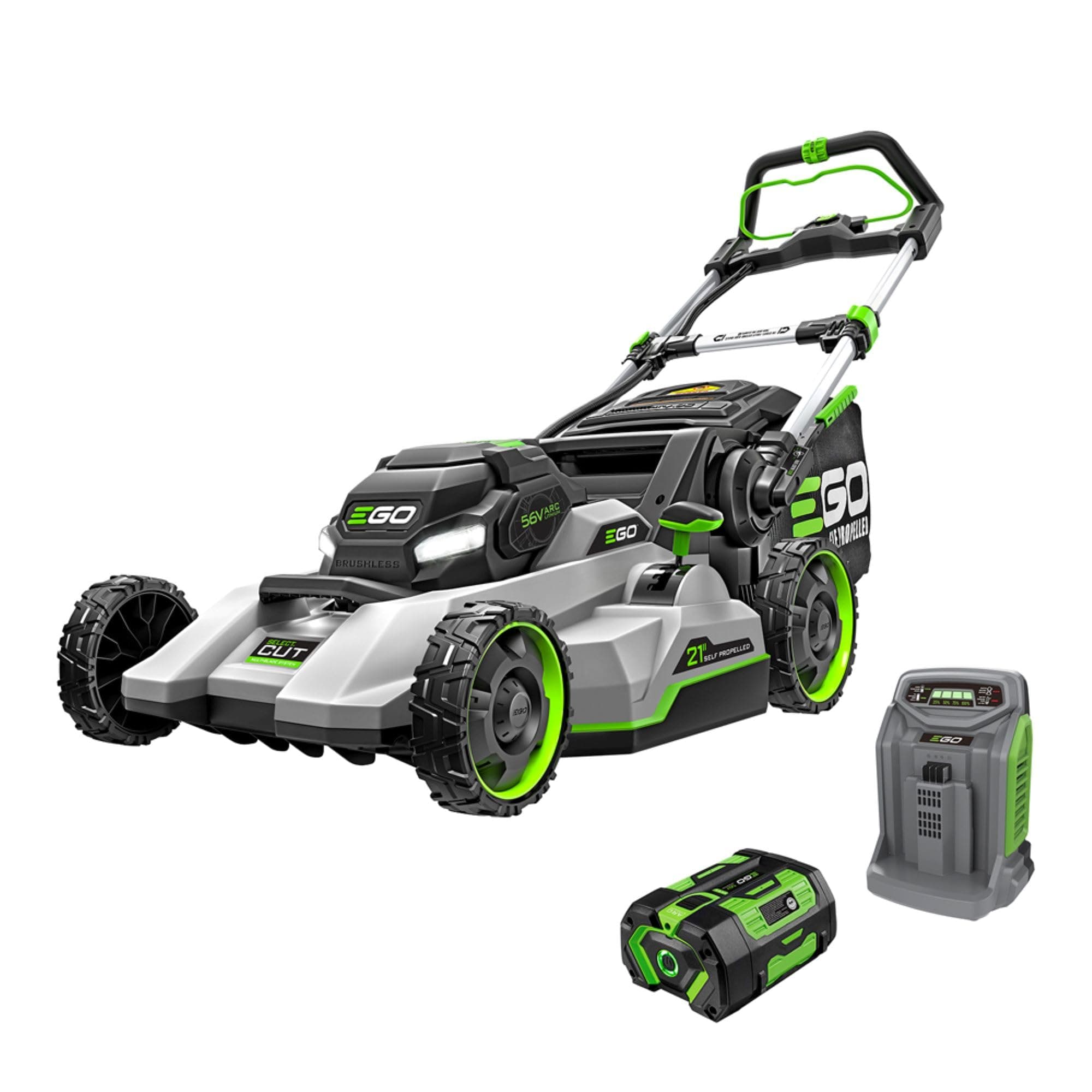 LM2135SP Select-Cut Multi-Blade 21" Battery-Powered Self-Propelled Mower (7.5Ah Battery + Charger)