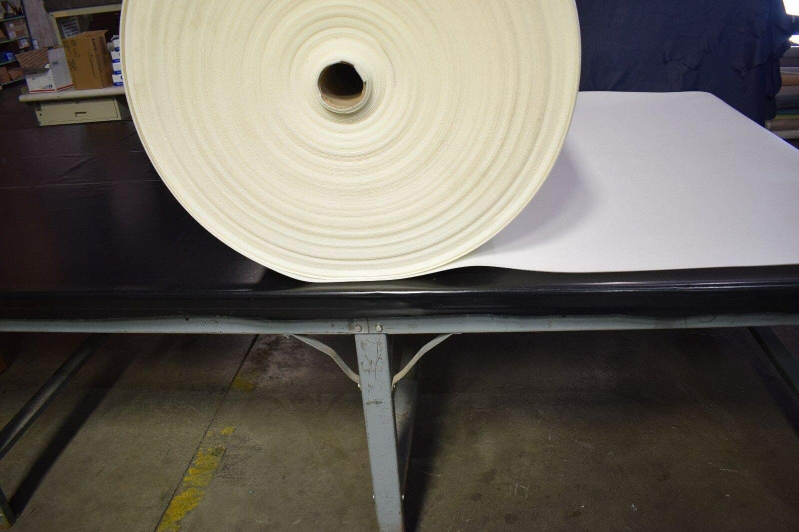 White Foam Closed Cell 1/8" High Density Auto Crafts Upholstery 60"W Volara BTY