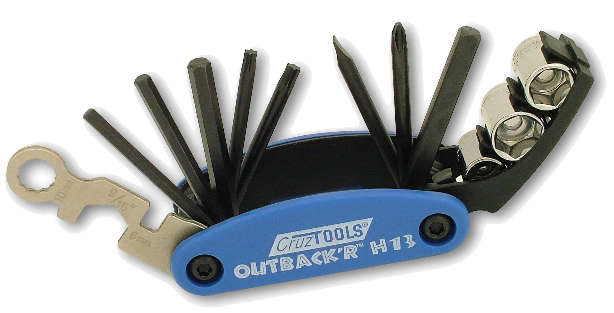 Cruztools Outbackr H13 Tool Set OH13, Black