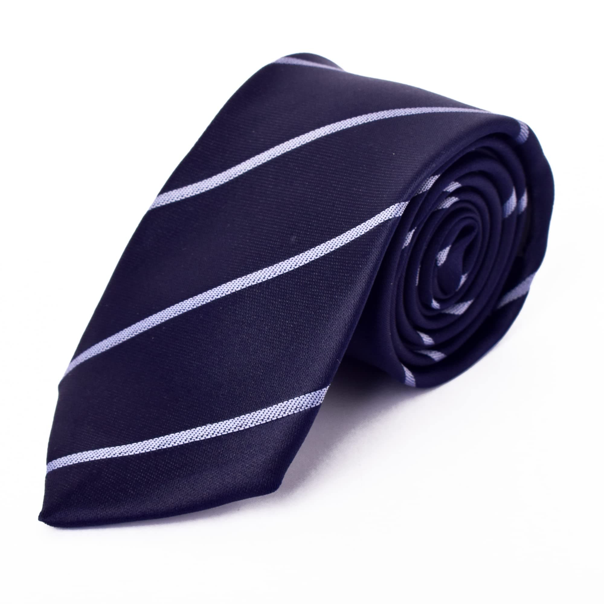 Men’s Micro-Silk Necktie | Elegant Microfiber Silk Blend Tie | Classic Business, Formal & Casual Woven Dress Neck Tie for Office, Wedding & Party