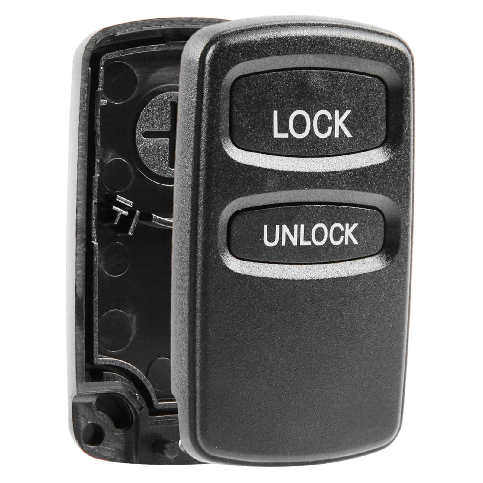 Key Fob Keyless Entry Remote Shell Case & Pad fits Mitsubishi 2002-2006 Eclipse / 2002-2007 Lancer / 2000-2004 Montero Sport / 2003-2006 Outlander