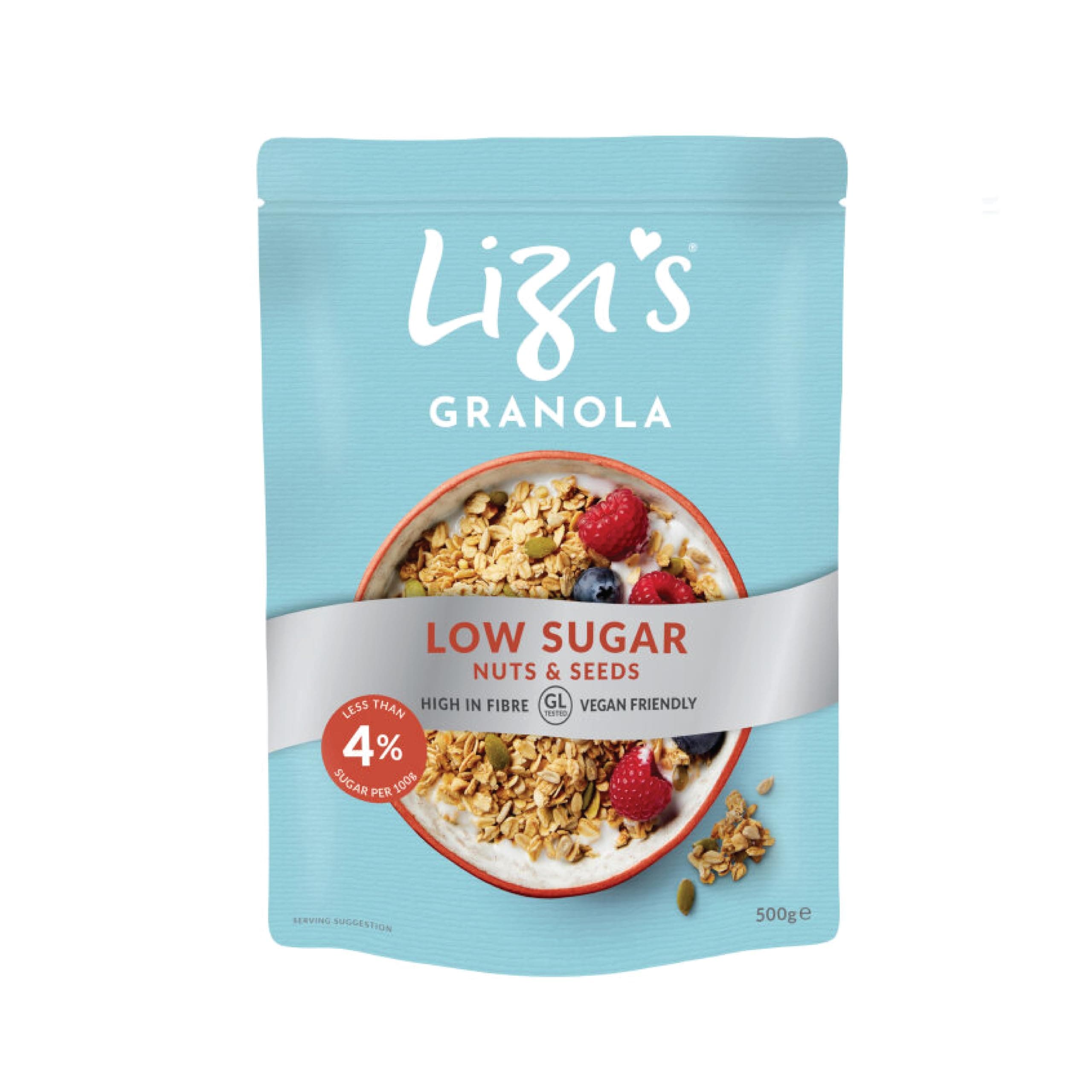 Lizi's Granola - Low Sugar - 500g