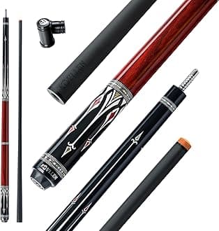 KONLLEN AS Carbon Fiber Inlay Abalone Shell Pool Cue Stick 10.5/11.5/12.5mm Leather Wrap/Wrapless Real Inlay Handmade Low Deflection Billiard