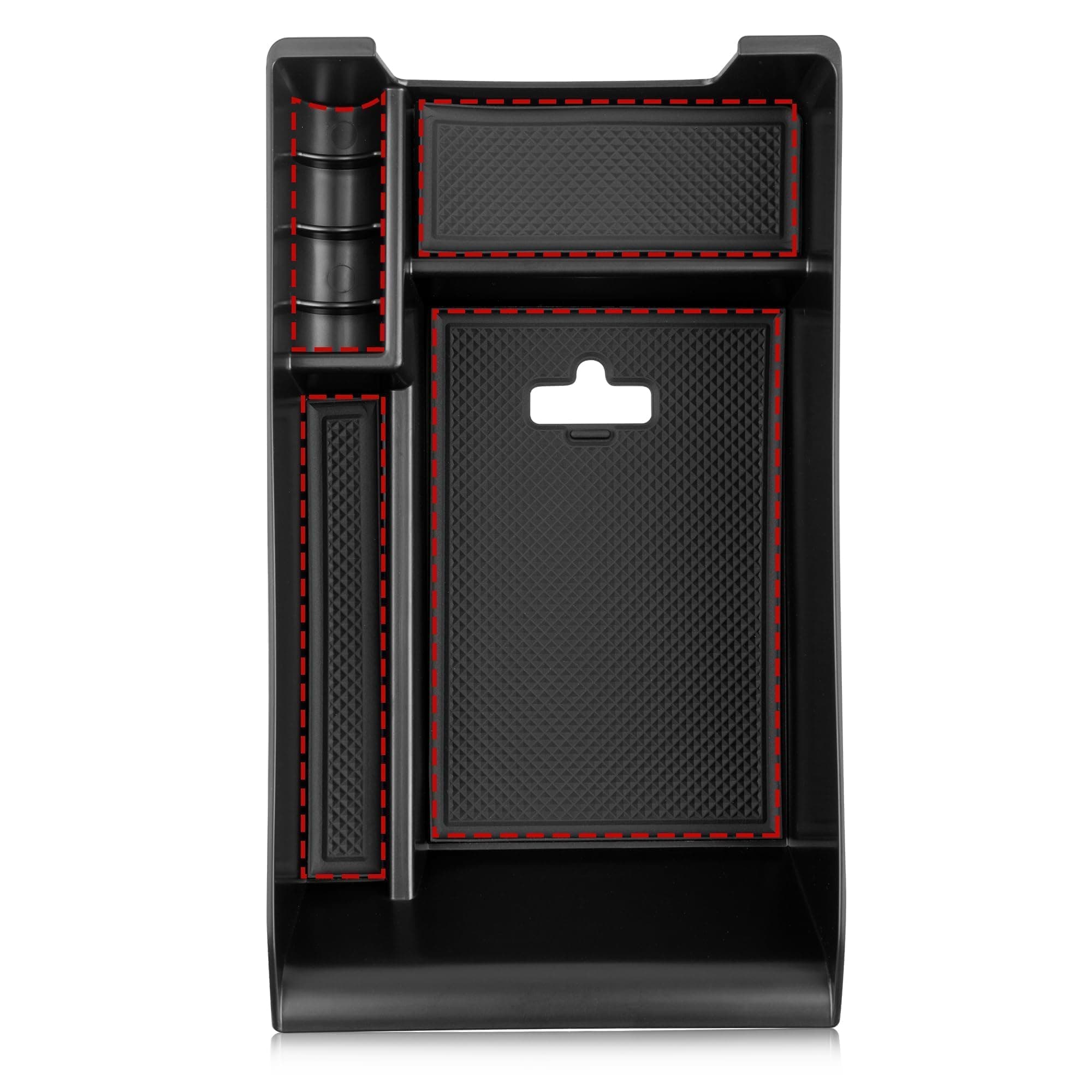 RedWolf Armrest Container Organizer Storage Box Center Console Tray Glove PalletÃ‚ for 2014-2016 BMW X5 X6 F15 F16 at Only