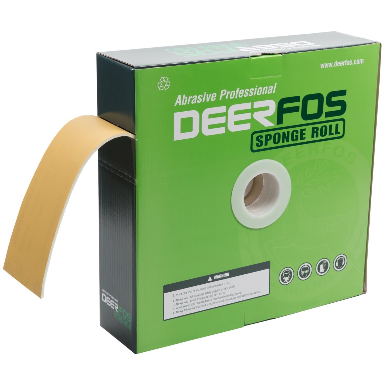 Sanding Sponge Roll On Clearance 4.5” x 27 Yards Premium Aluminum Oxide Multiple Grits and Foam Backing Ideal for Waterborne and Solvent-Based Coatings on Woodworking and Auto Body Repair (P600 Grit)