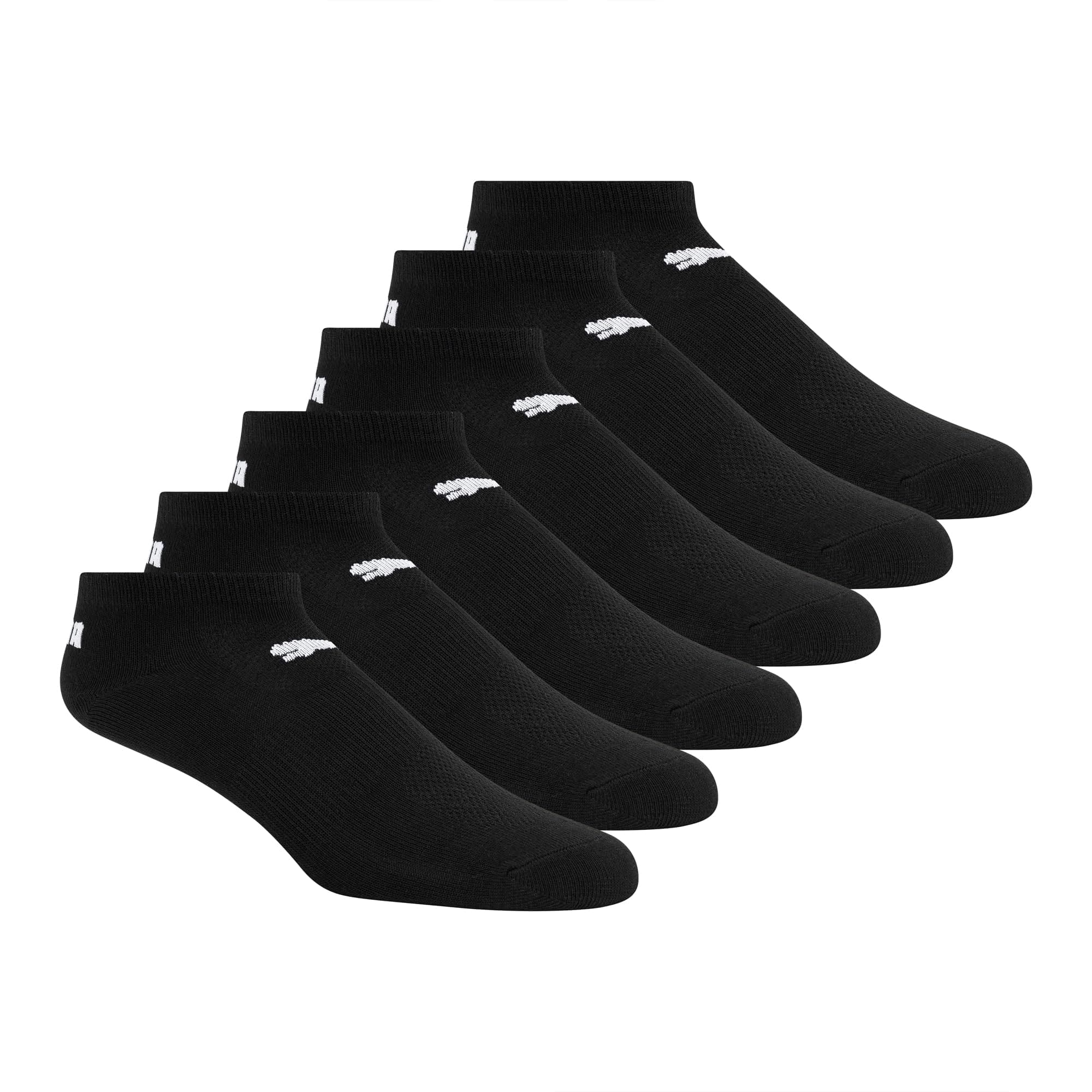 PUMA Women's 6 Pack Low Cut Socks