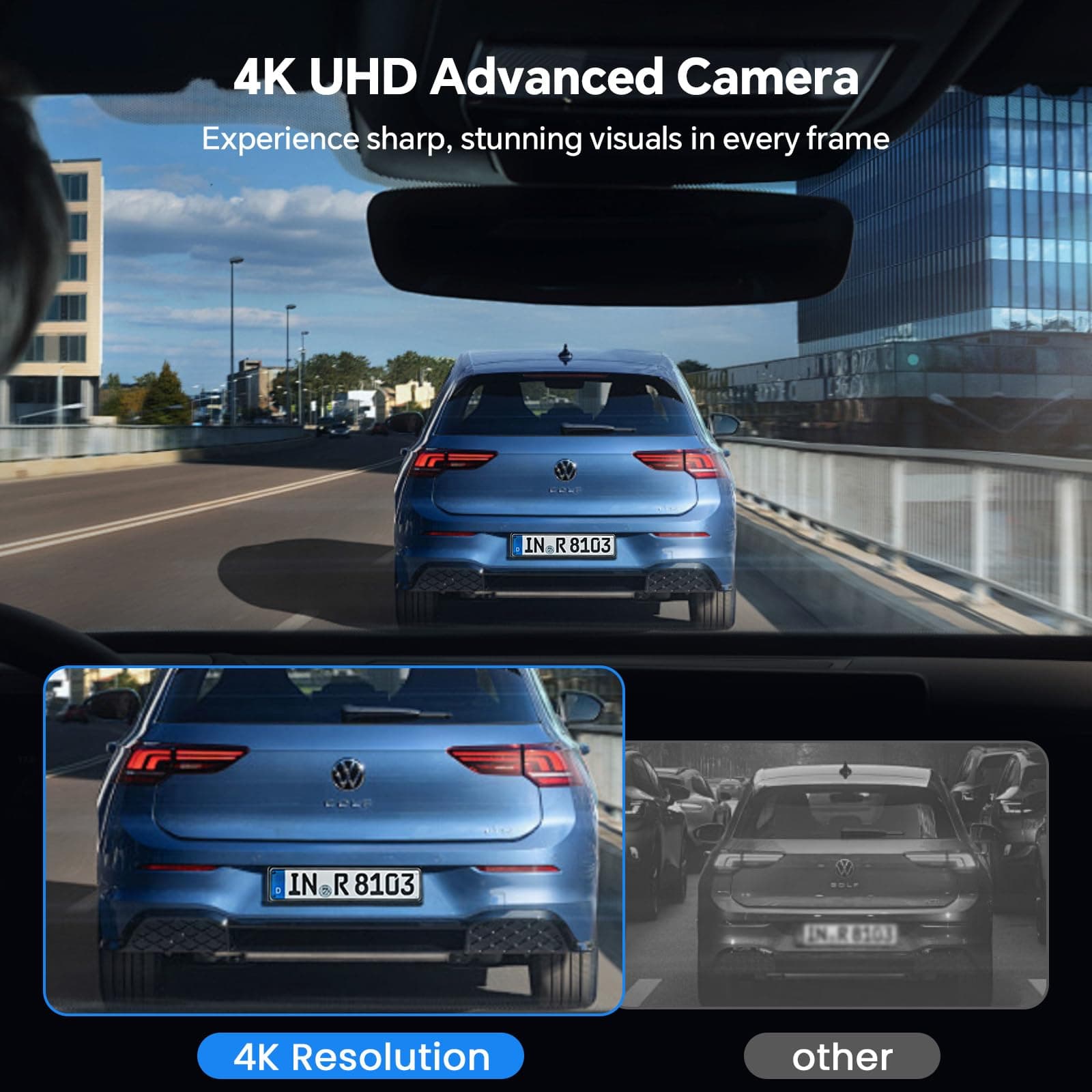 BOBLOV Body Camera with Two Batteries, A30 Min Body Cam Supports 6 Hrs Shooting, 4K Ultra HD Recording with 180° Rotatable Lens, Three Mounting Options for Delivery, Outdoor Adventures (4K 128G)