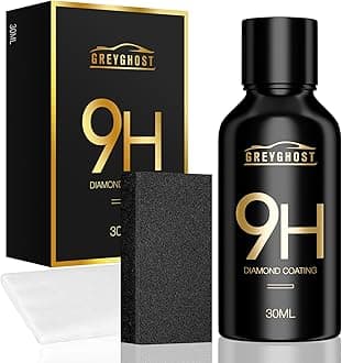 Greyghost Mr Fix 9h Nano Coating Kit Super Ceramic Car Coating Hydrophobic, Car Paint Protection Anti Scratch Glass Coat, High Gloss Auto Ceramic Polish 9h Hardness Ceramics