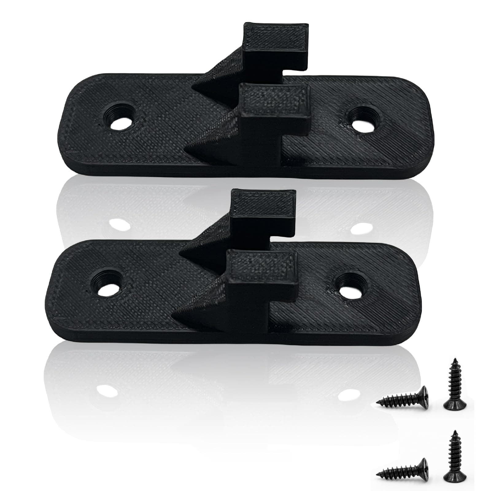 TEYOUYI 2pcs Wall Mount for Both The Senna and Bolide Models Compatible with Lego Technic McLaren Senna GTR 42123 and Lego Technic Bugatti Bolide Racing Car Building Set 42151 Black
