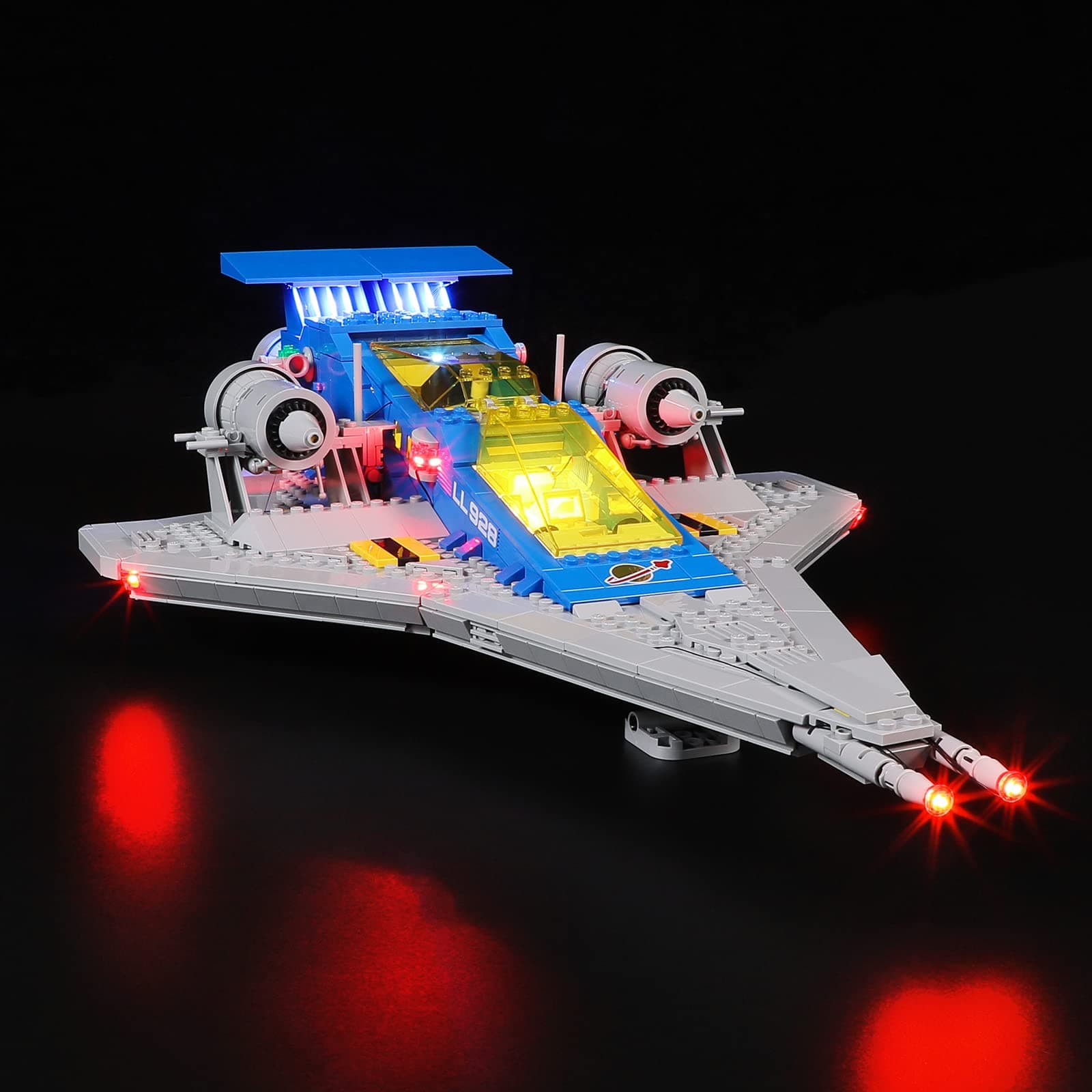 Light For Lego-10497 Galaxy Explorer - Led Lighting Kit Compatible With Lego Building Blocks Model - NOT Included The Model Set