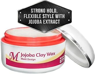 Mon Platin Professional150ml Original Jojoba Clay Wax for Wild and Special Hair Styling Matt Designs
