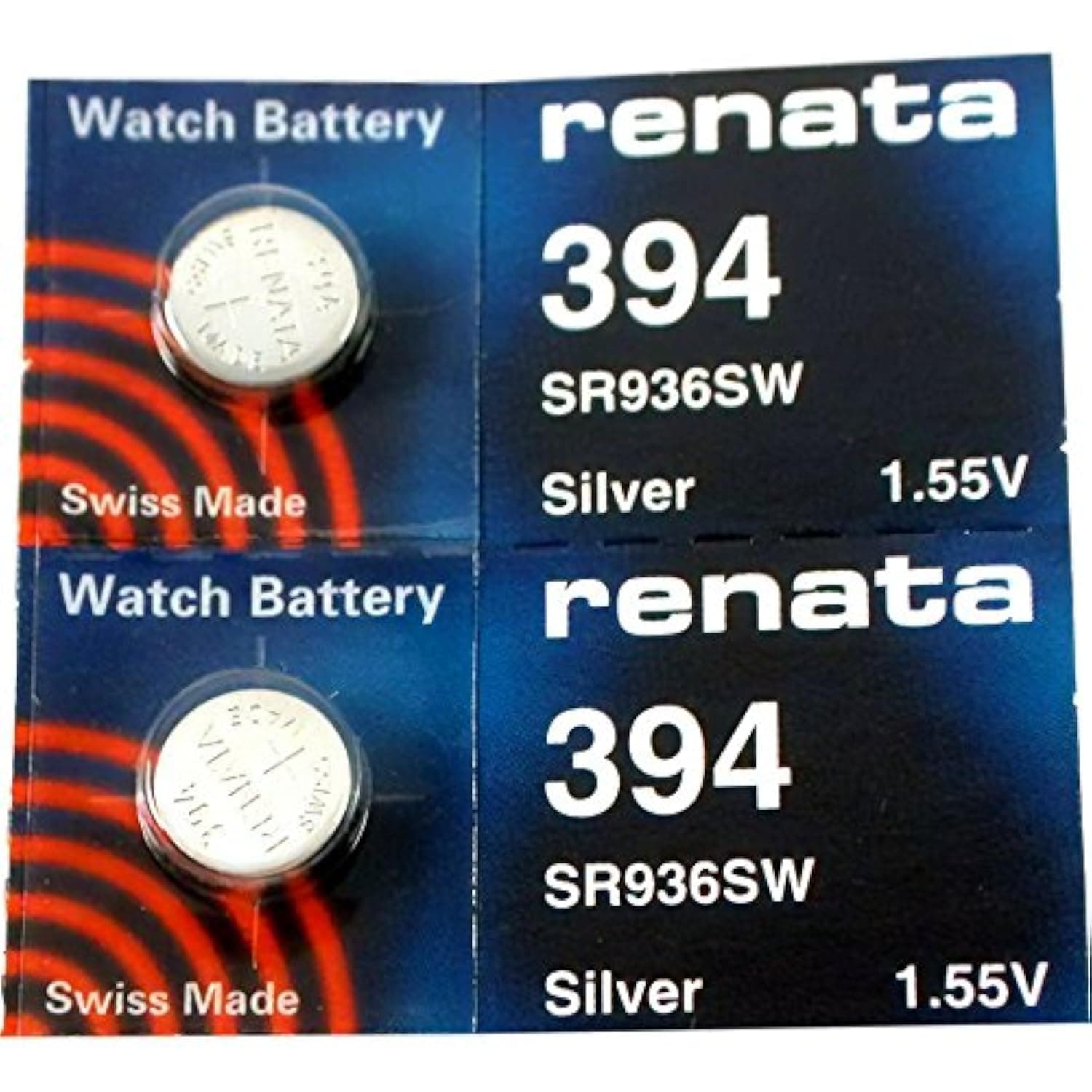 FindingKing Renata 394 Watch Batteries 2Pcs