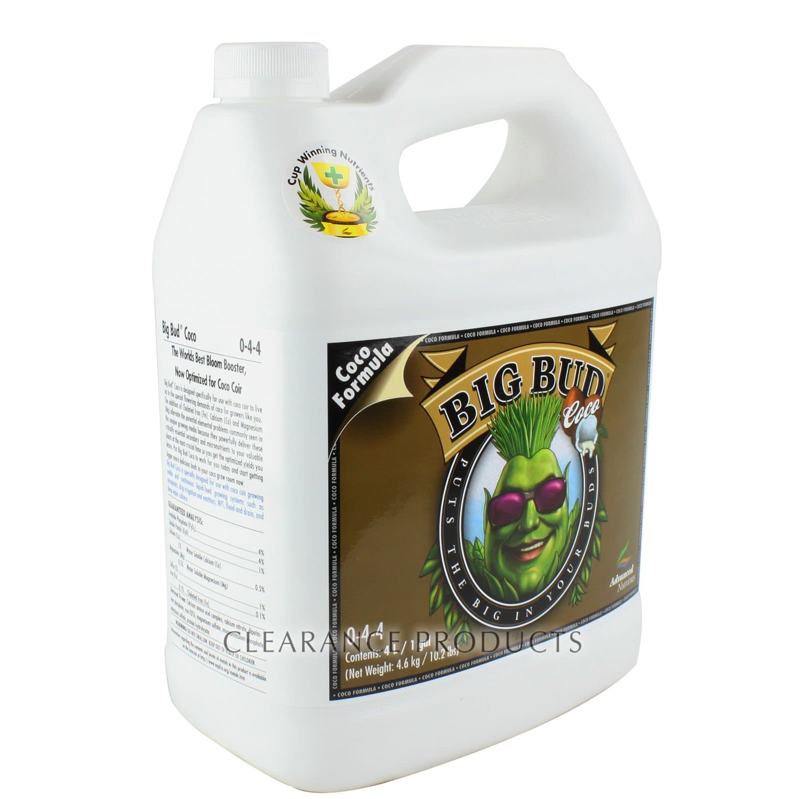 Advanced Nutrients Big Bud Coco 4 Liters Flower Bloom Hydroponic Nutrient 4L .*#GH45843 3468-T34562FD18650