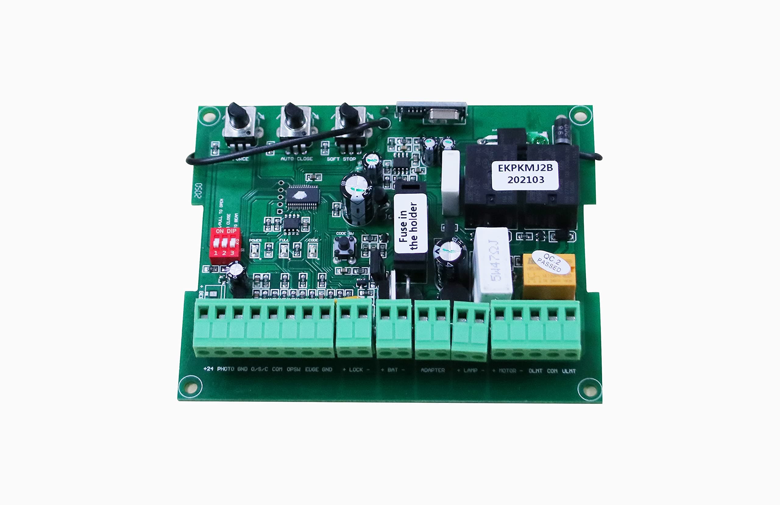 TOPENS EKPKMJ2B PCB Print Circuit Control Board for A3 A3S Swing Gate Openers