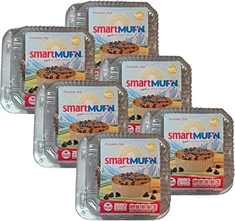 Smartmuf'n Chocolate Chip - Gluten Free- Sugar Free- Keto Friendly 12pack