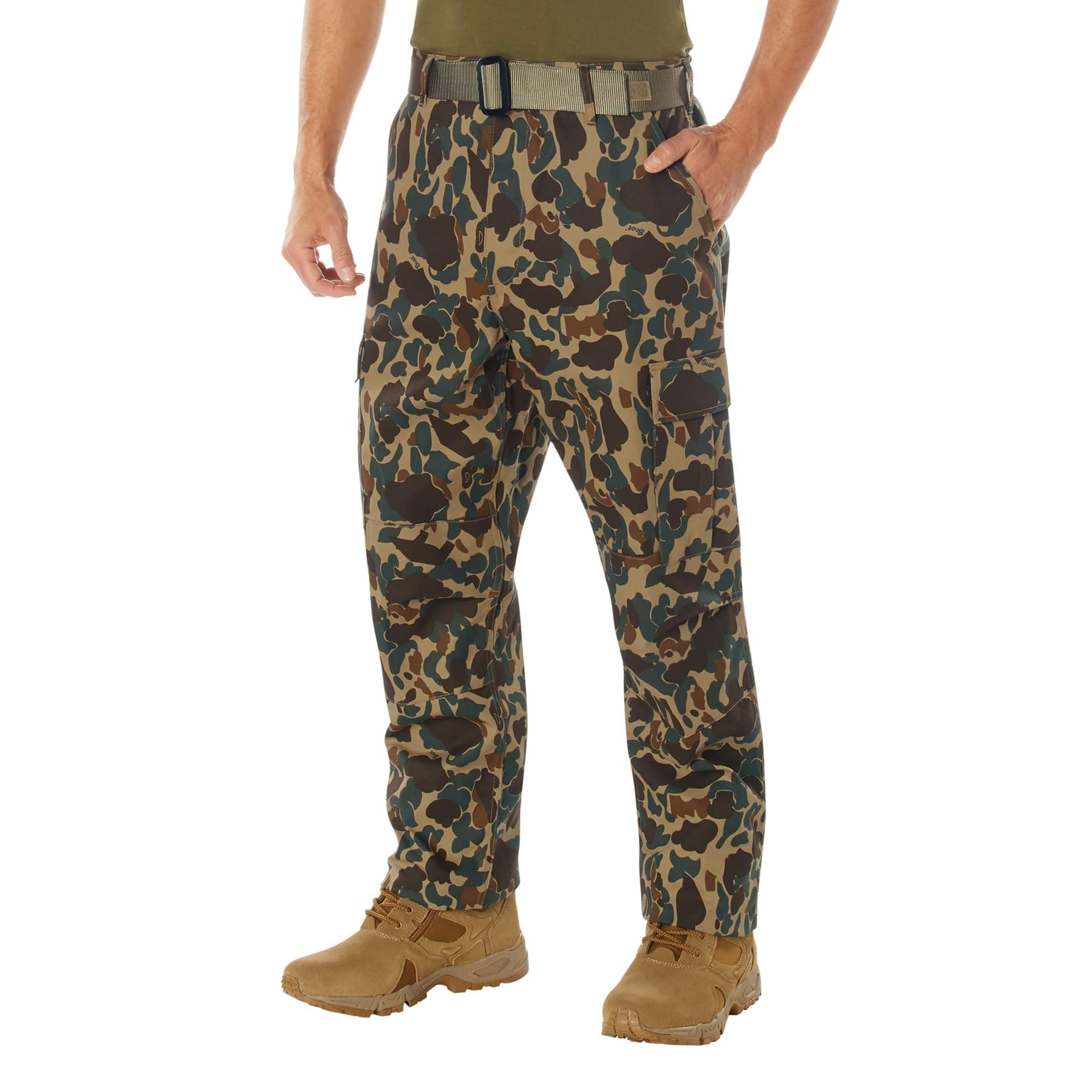 Rothco X Bear Archery Fred Bear Camo Tactical BDU Pants – Rugged & Heavy-Duty Cargo Pants