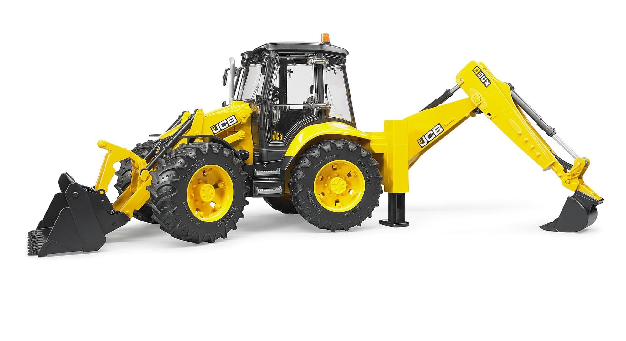 Bruder Jcb 5Cx Eco Backhoe Loader, Yellow/Black
