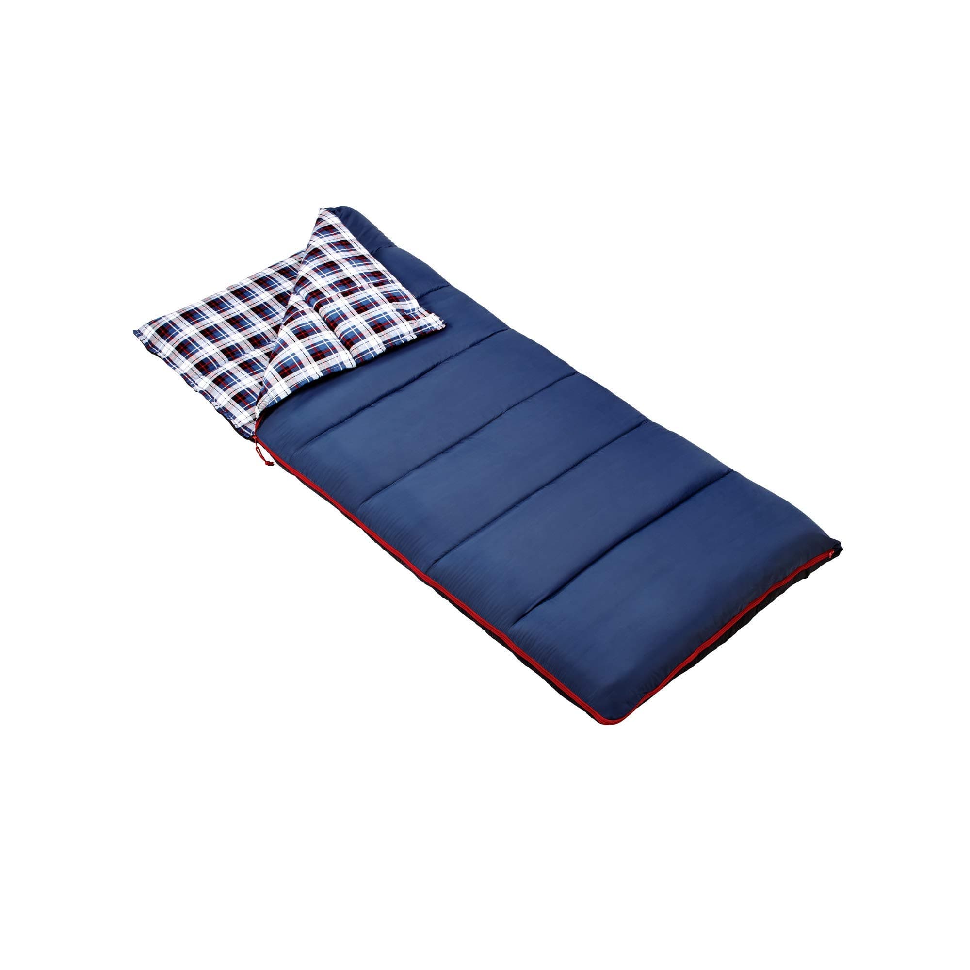 Outbound Sleeping Bag | Compact and Lightweight Sleeping Bag for Adults | 3 Season, Warm and Cold Weather | Perfect for Backpacking, Camping and Hiking | Navy