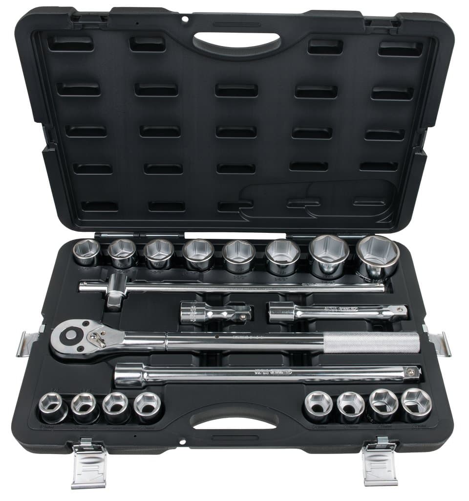 KS Tools911.0721 3/4" Socket set, 21 pcs 6 point