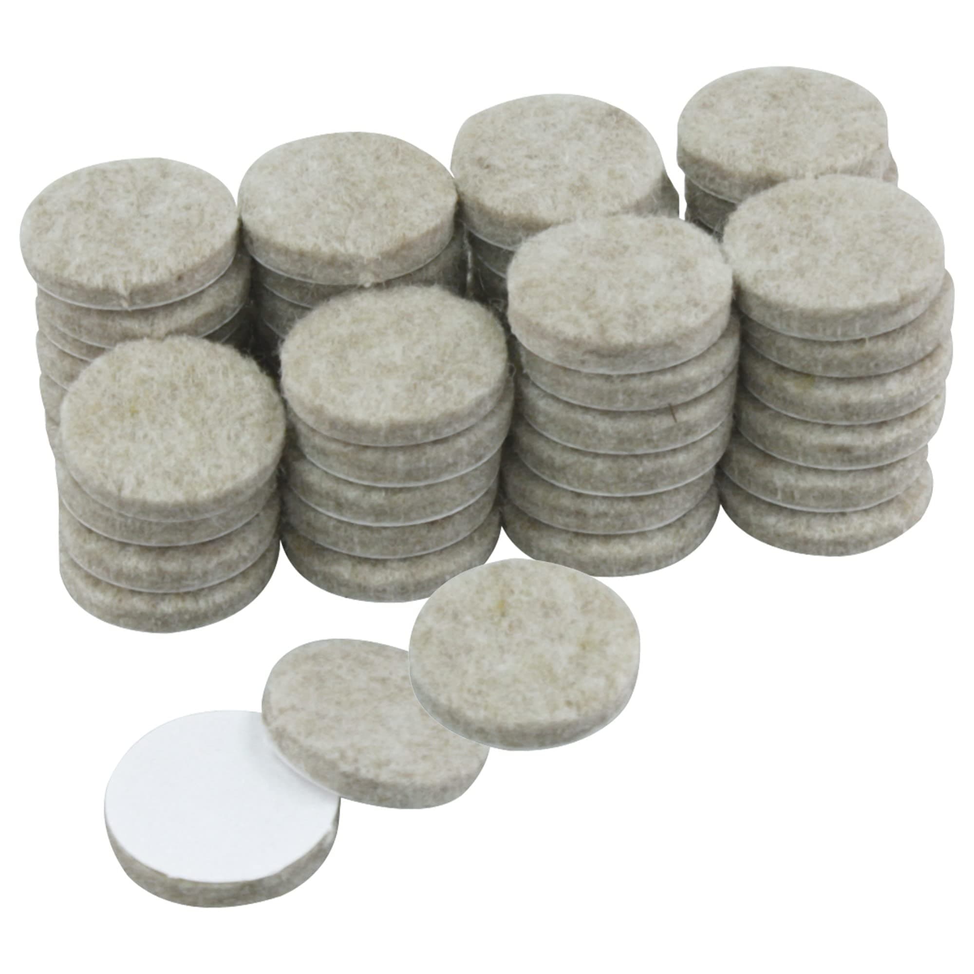 Rolson 61310 48 pc 25 mm Felt Pads