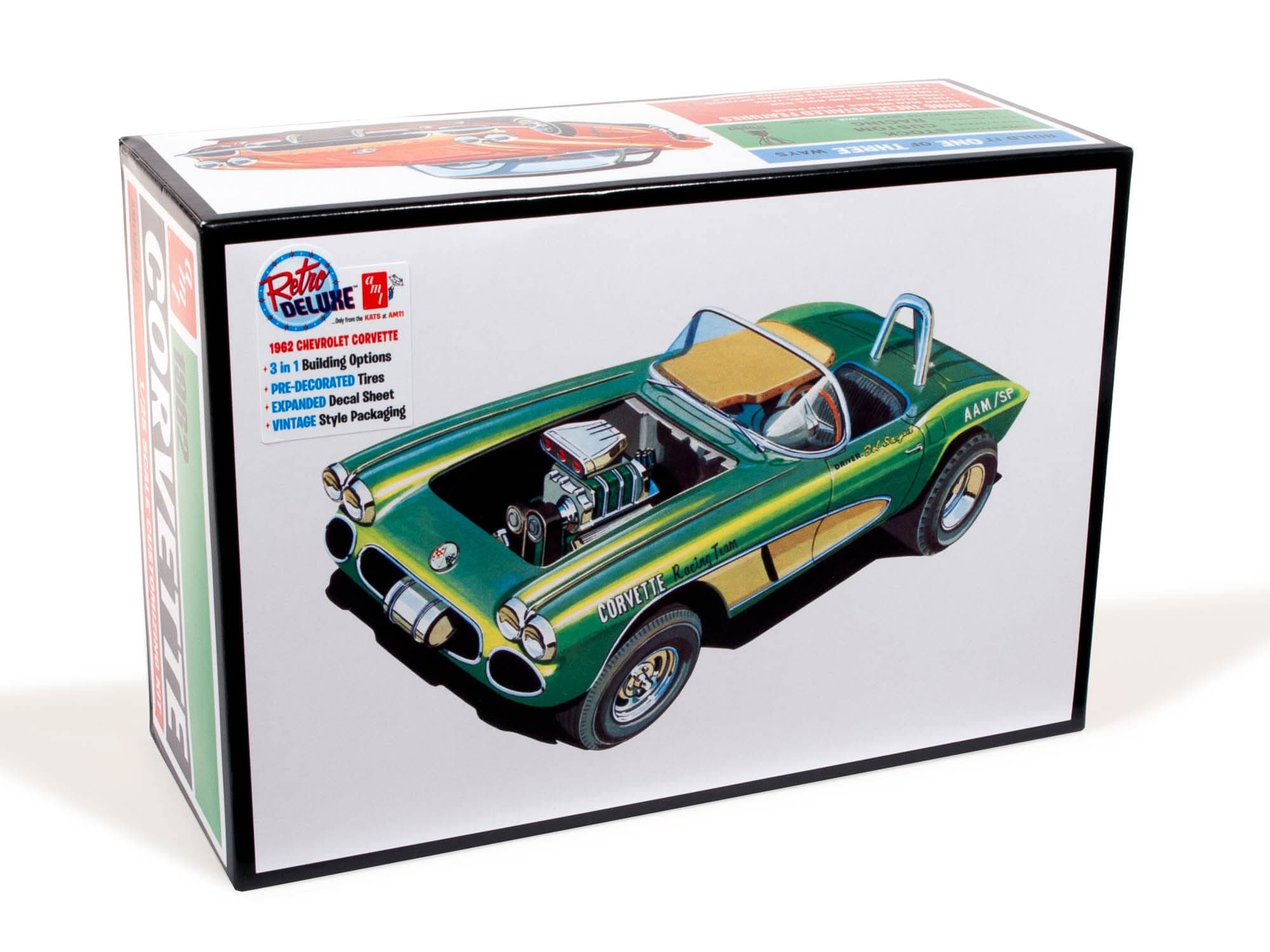 1962 Chevy Corvette 1:25 Scale Model Kit