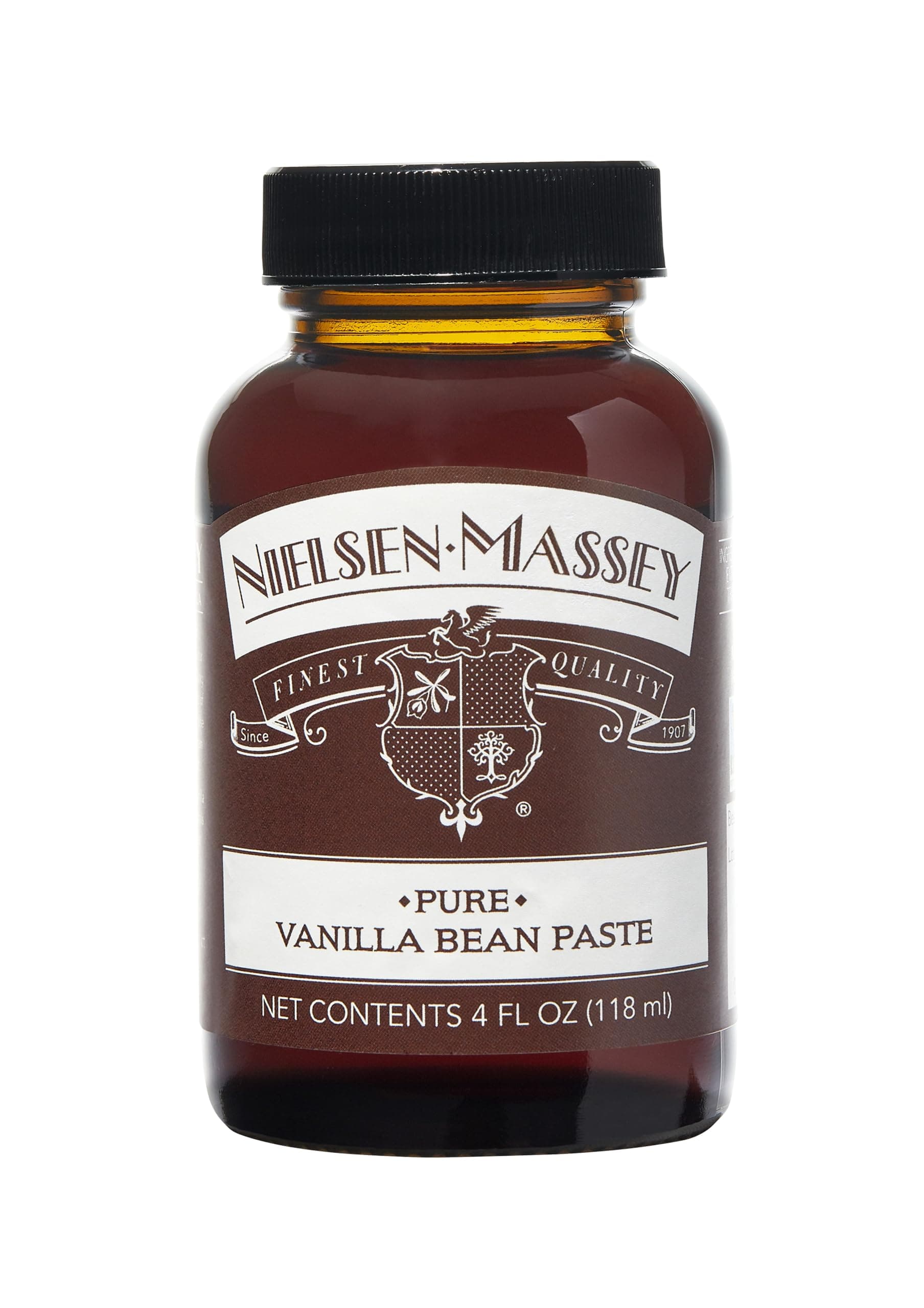Pure Vanilla Bean Paste for Baking and Cooking, 4 Ounce Jar