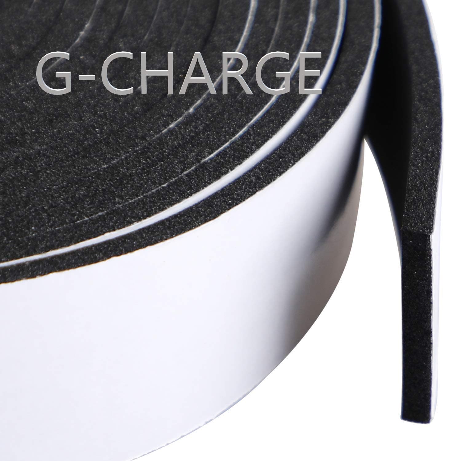 G-Charge Single Side High Density Self Adhesive Foam Seal Tape, Weather Strip...