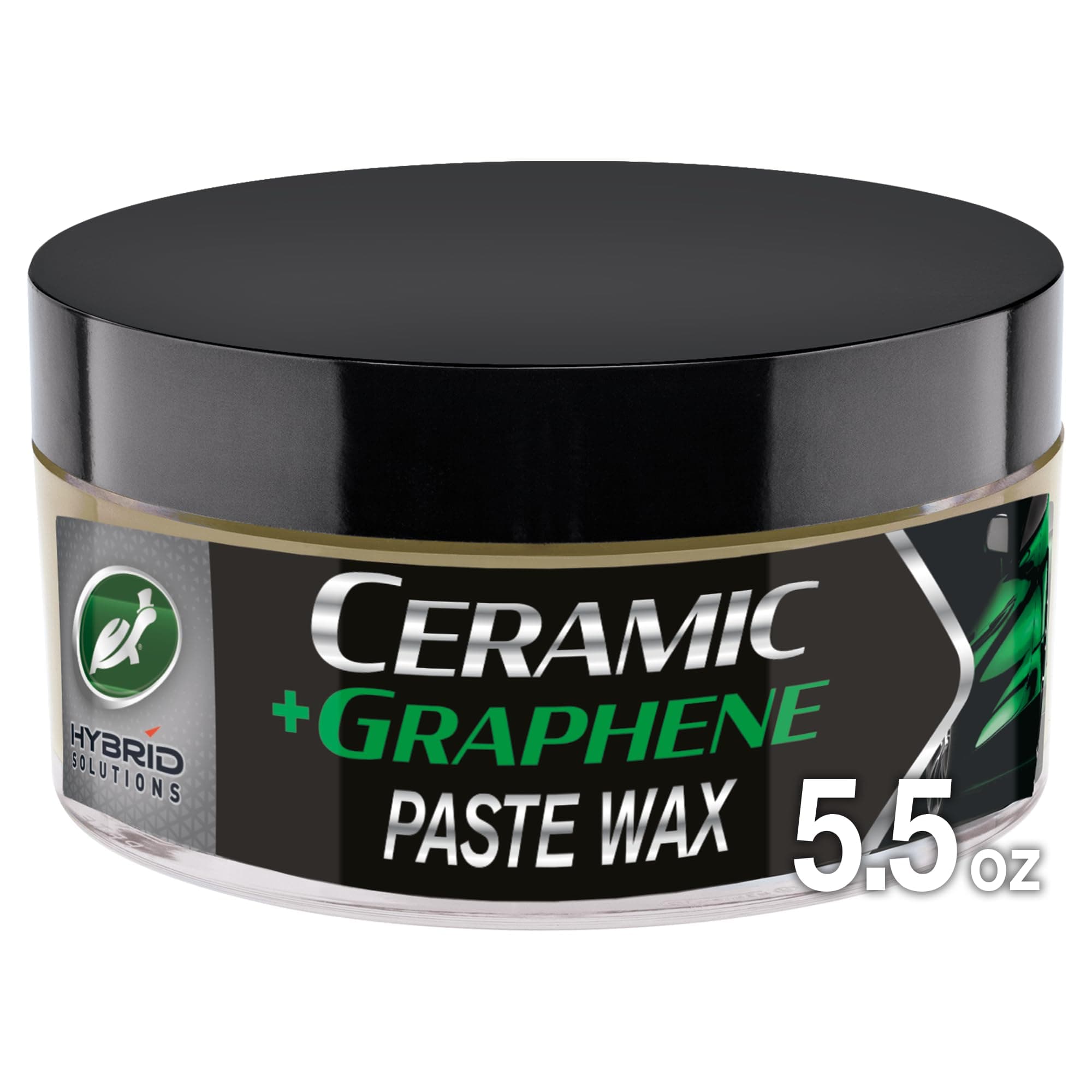 Hybrid Solutions Ceramic Graphene Paste Wax for Car Details, High Gloss Shine, Extreme Water Beads, Long Lasting Protection for Paints, Glass Metals, Wheels and More, 5.5 oz (1 Pack)