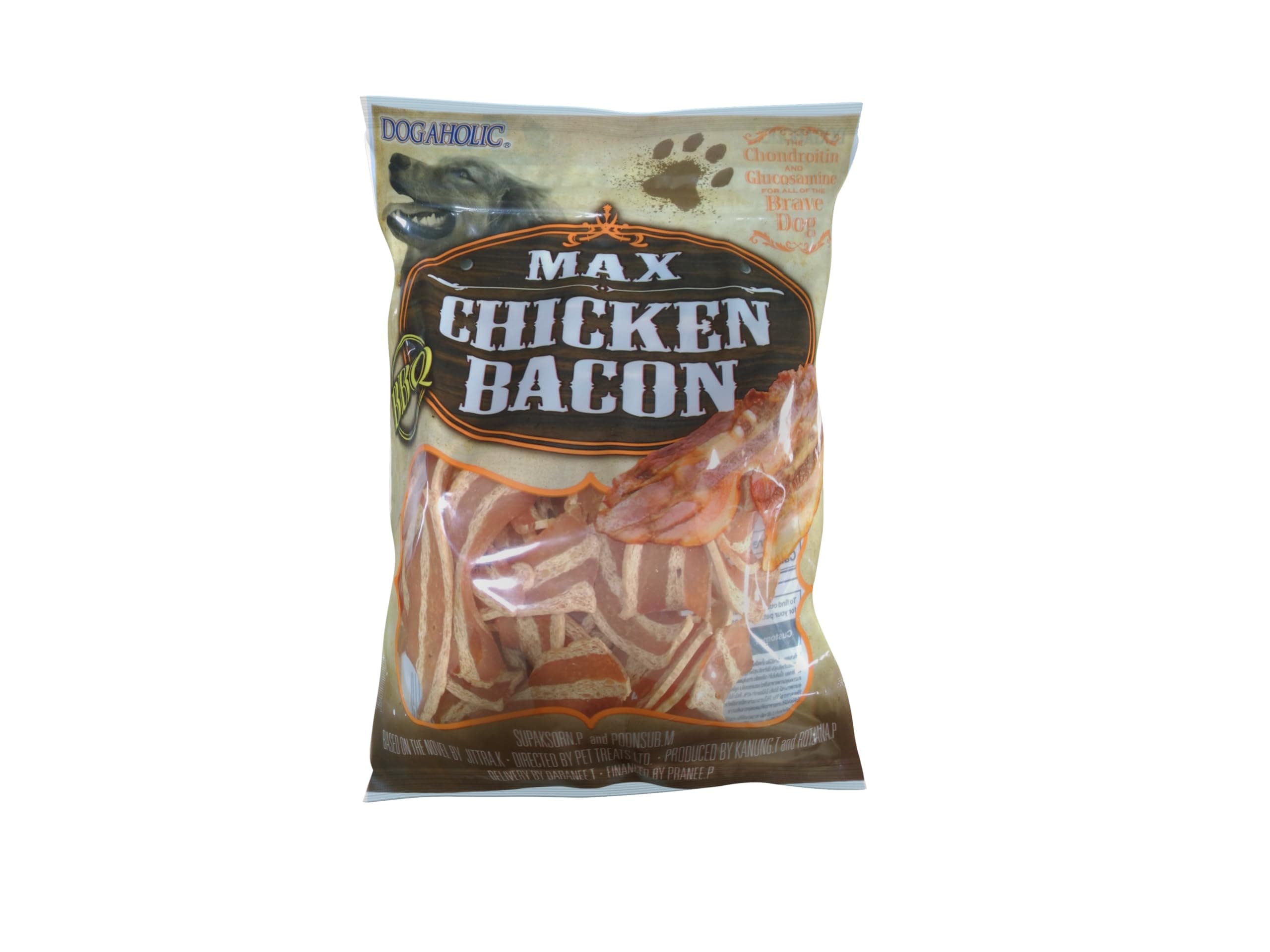 INNZA Rena Max Chicken Bacon Strips, BBQ, 130 g
