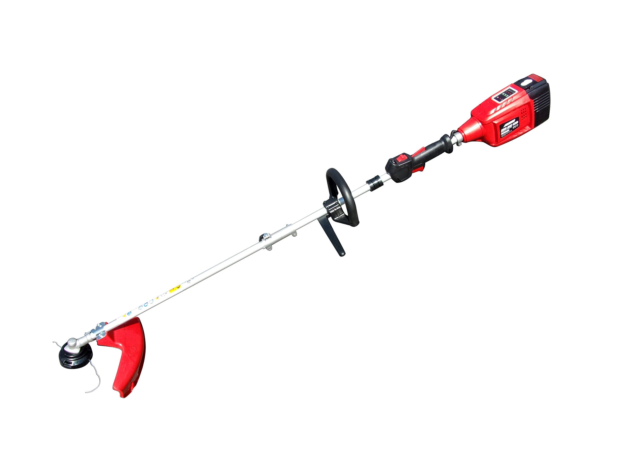 ZENPORT Tools Zenport Mori EBC-240D Cordless Multi-Tool String Trimmer and Brush Cutter, Red