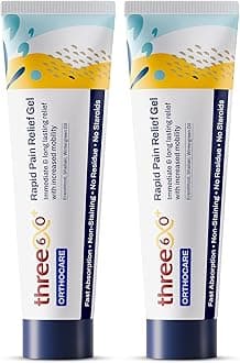 RAPID PAIN RELIEF Gel | Get Immediate and Long Lasting Relief from Arthritis Pain | Erandmool, Nirgundi, Wintergreen Oil, and Shallaki | Fast-Absorption | Non-Staining | 50g Gel Pack of 2