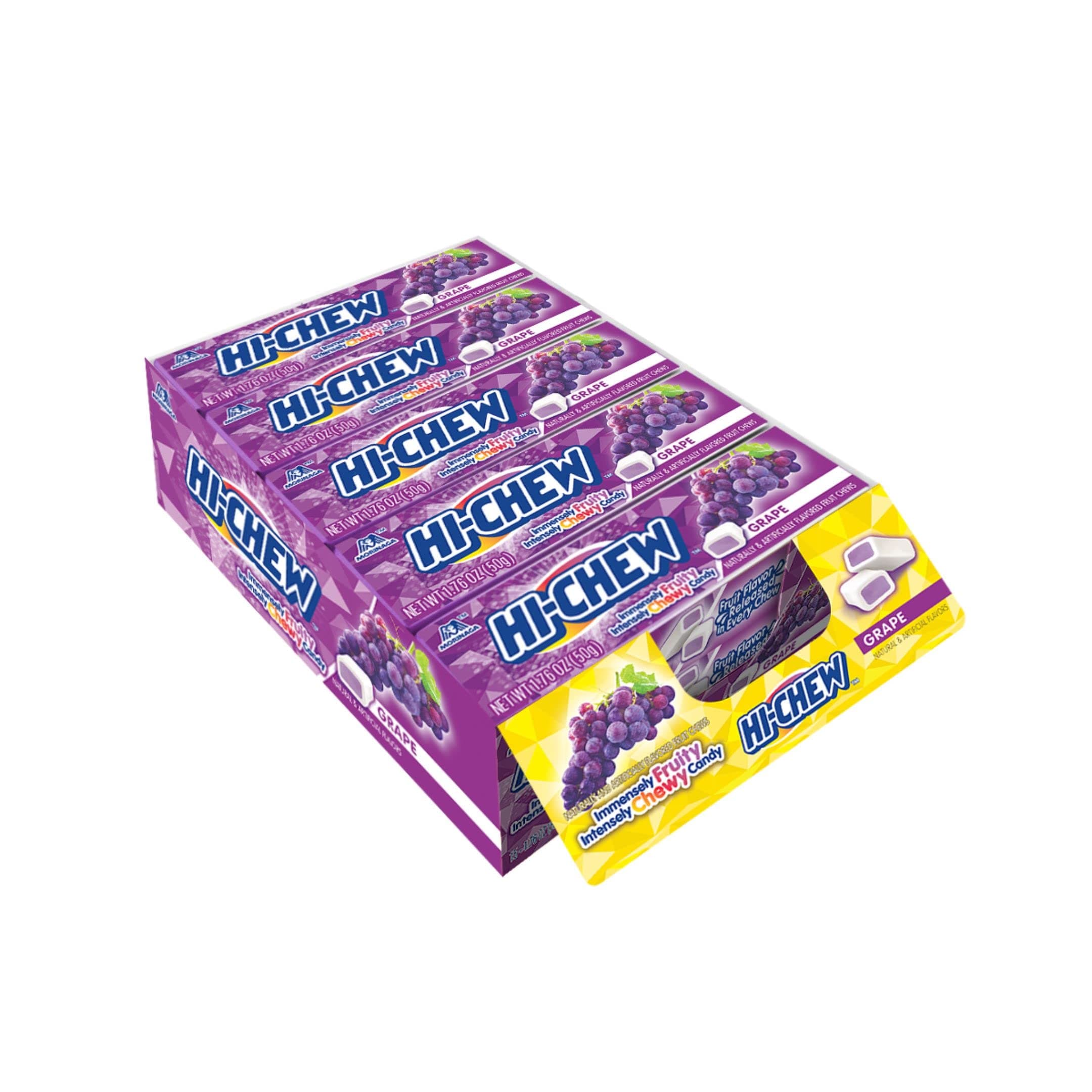 Fruity Chewy Candy 50g | Grape Flavoured (1)