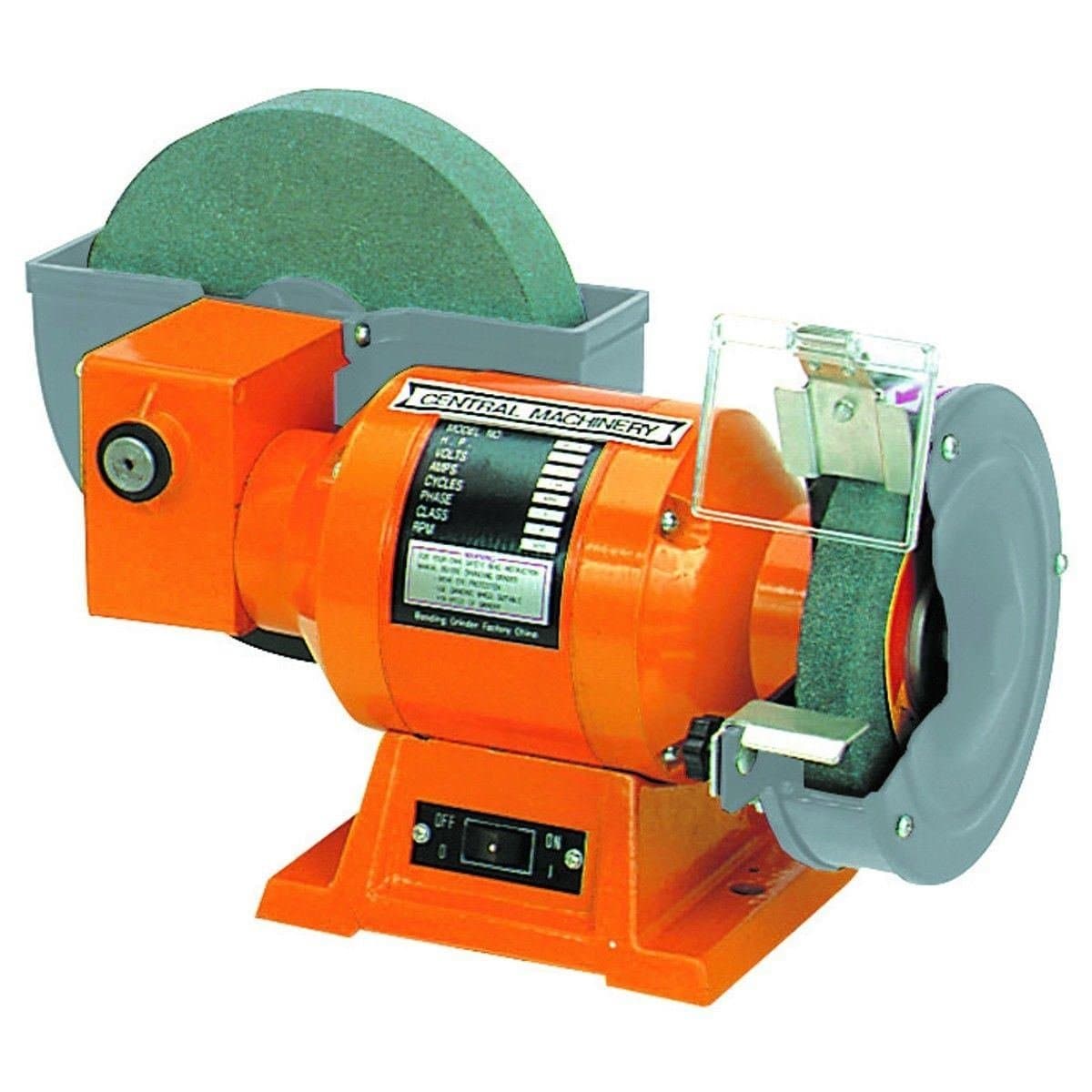8" Wet 6" Dry Grinder Central Machinery