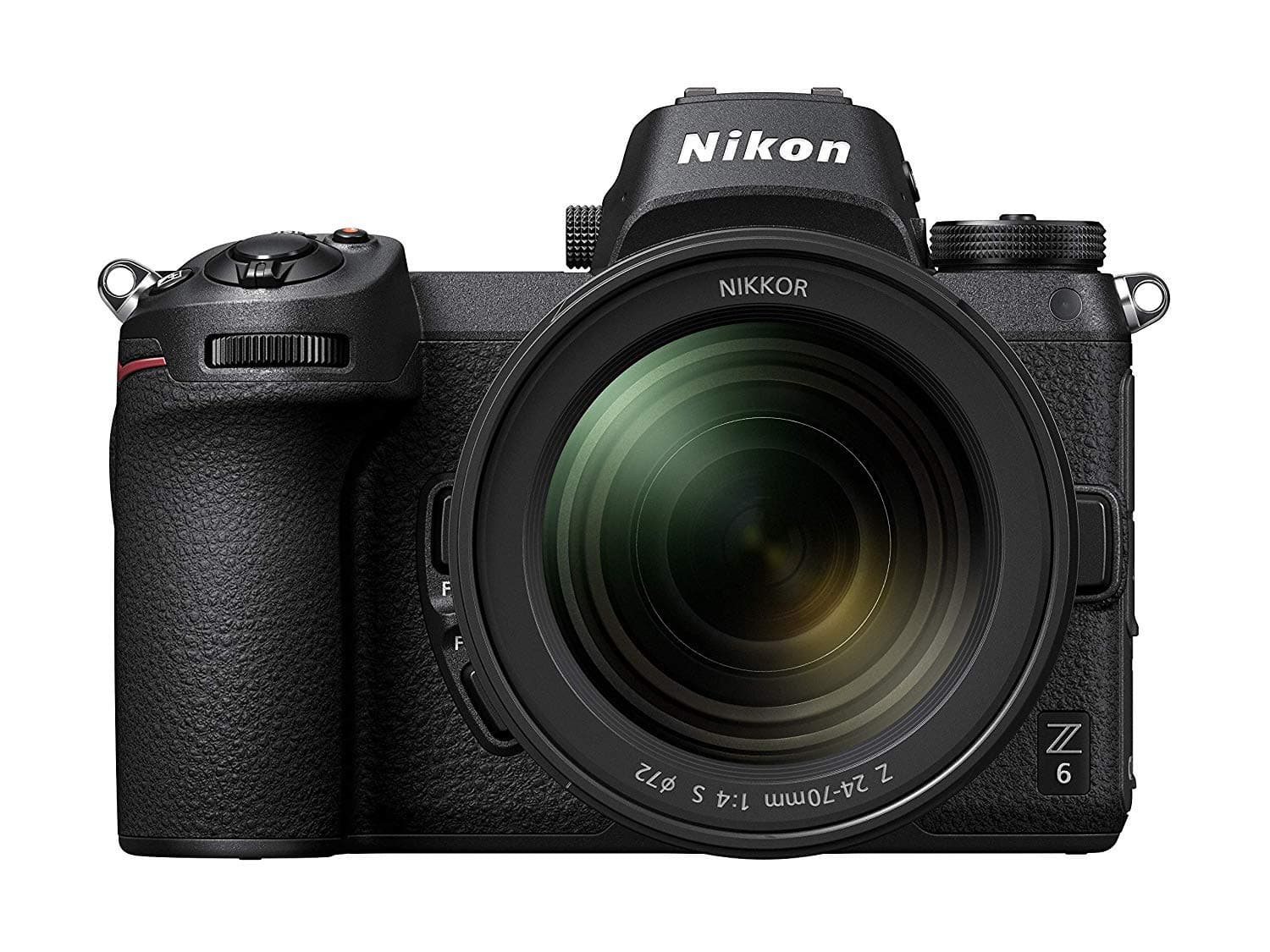 NikonZ6 Fx Format Mirrorless Camera With Nikkor Z 24-70Mm F/4 S Lens (Black)