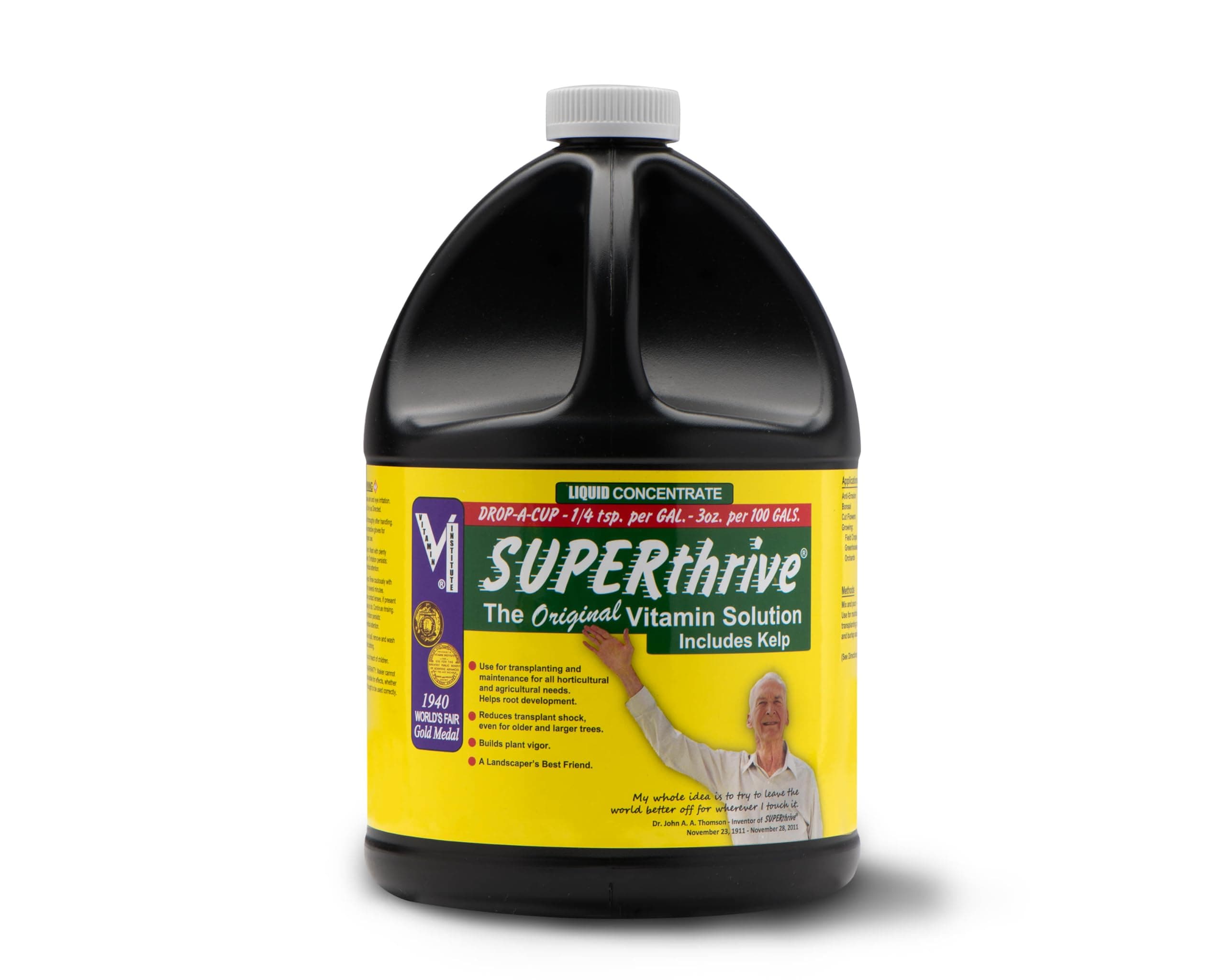 SUPERthrive Plant Vitamin Solution, 1 Gallon, Clear