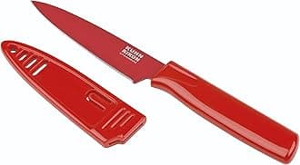 COLORI Straight Paring Knife, Red