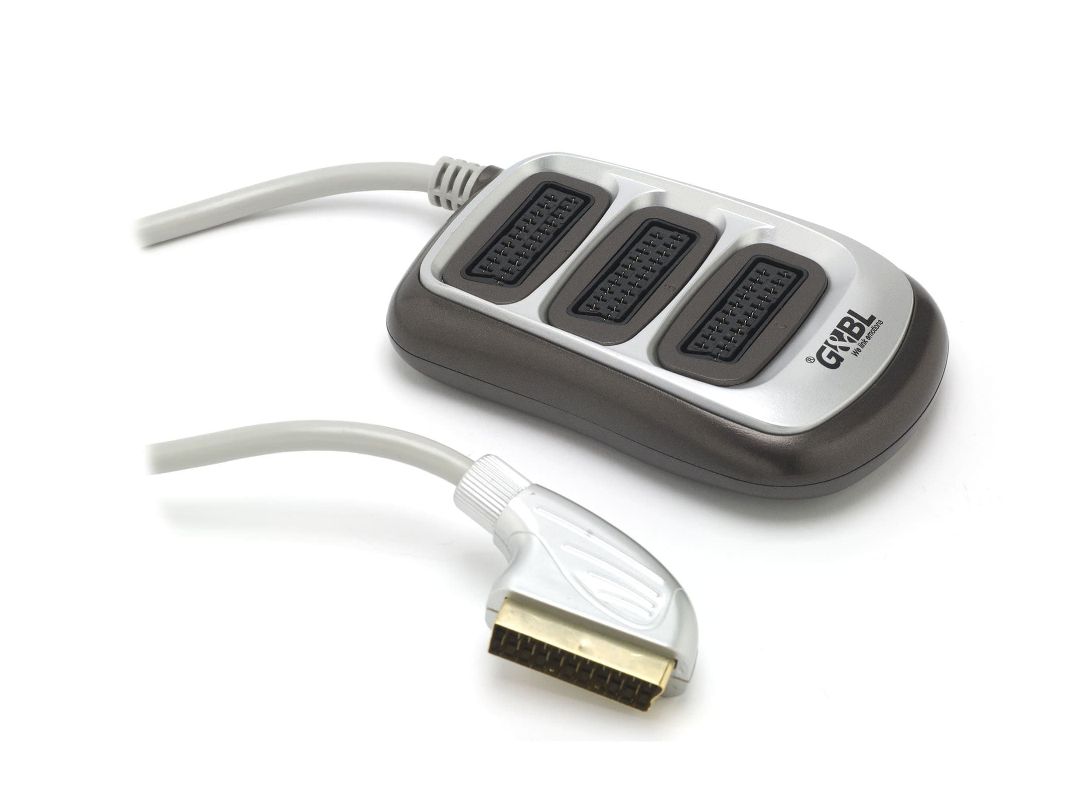 G&BL 3 Way 21 Pin SCART Distributor