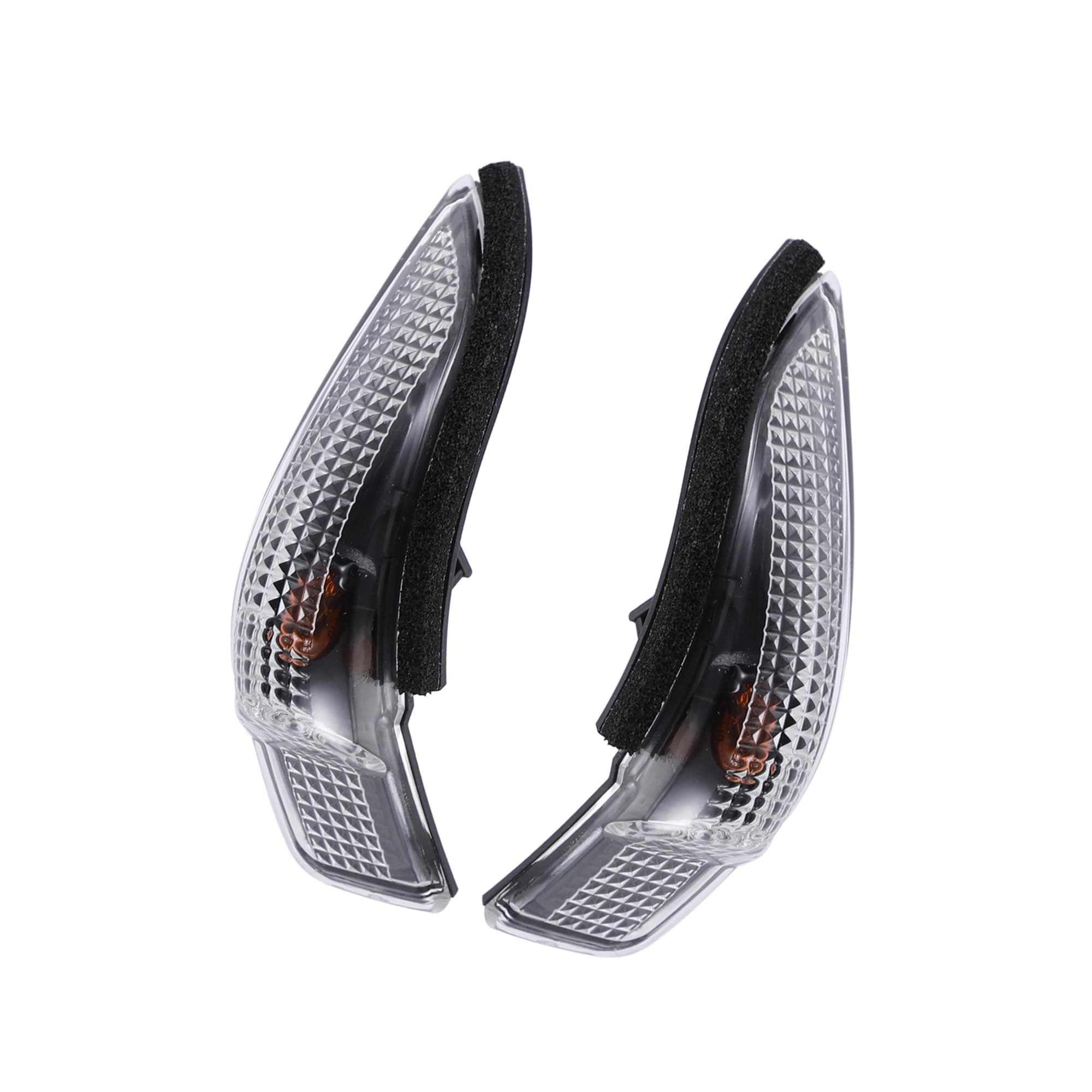 ACROPIX Blinker Light, Rear Left Right Mirror Turn Signal Light Lamp, for Toyota Corolla 2014-2017, Plastic, 81740-52050, Black, 1 Set Car Parts