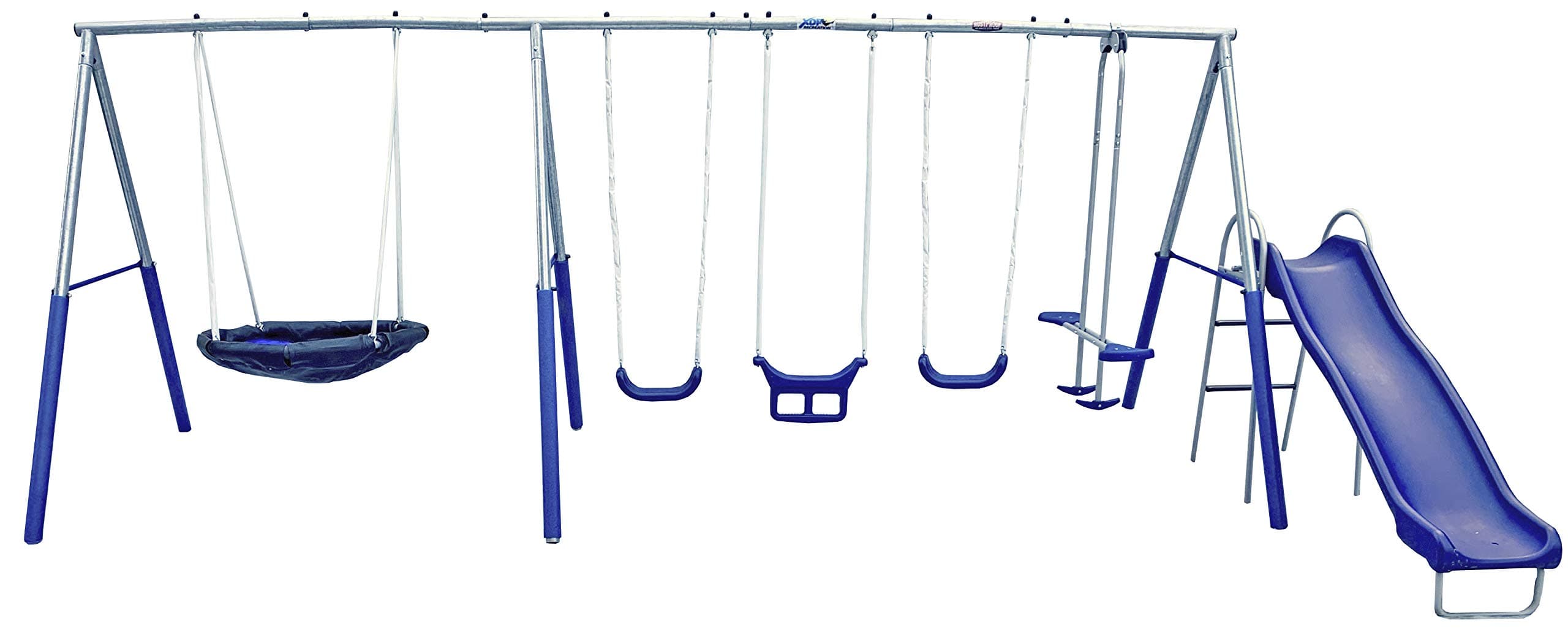 Fun Forever - XDP Recreation Swing Set, Gray