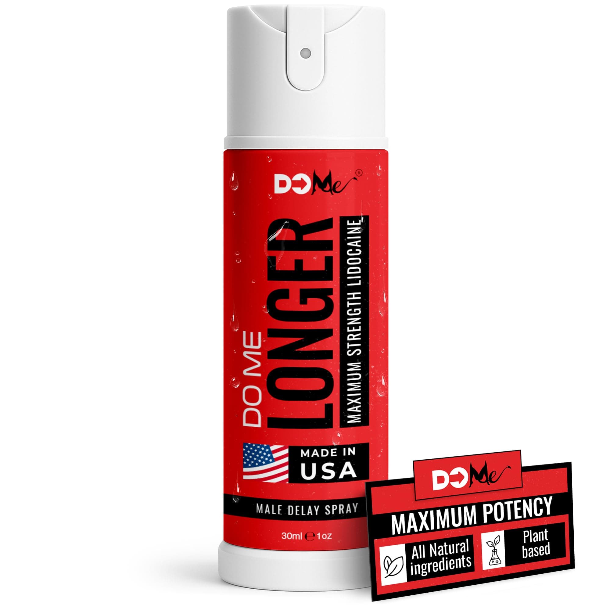 Delay Spray Mist for Him - Numbing Solution for Men to Last Longer in Bed - Advanced Climax Control Desensitizing Spray Formula for Men - Retardantes para Caballeros - 1 oz (30 mL)