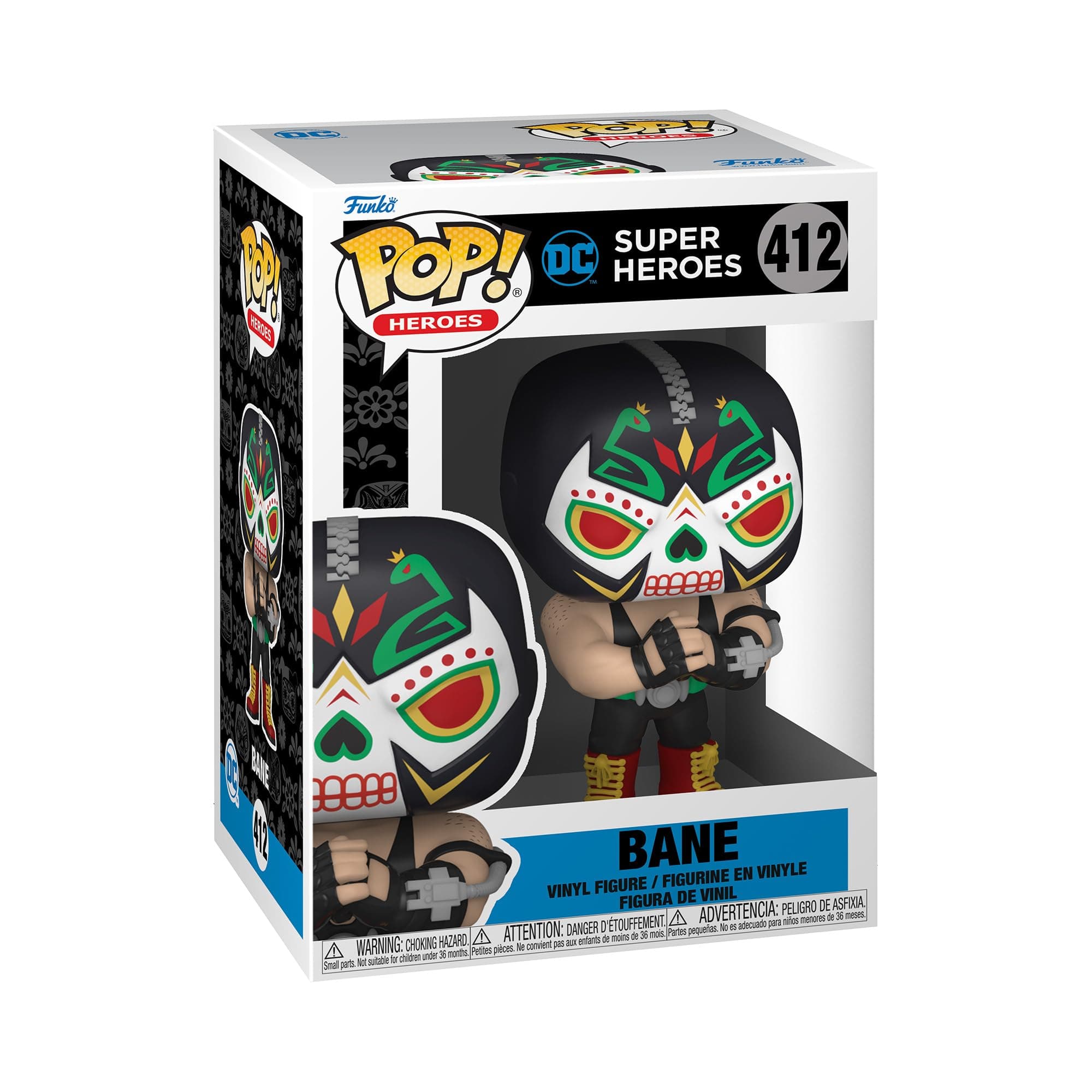 POP! Heroes: Dia De Los DC - Bane - DC Comics - Collectable Vinyl Figure - Gift Idea - Official Merchandise - Toys for Kids & Adults - Comic Books Fans - Model Figure for Collectors and Display