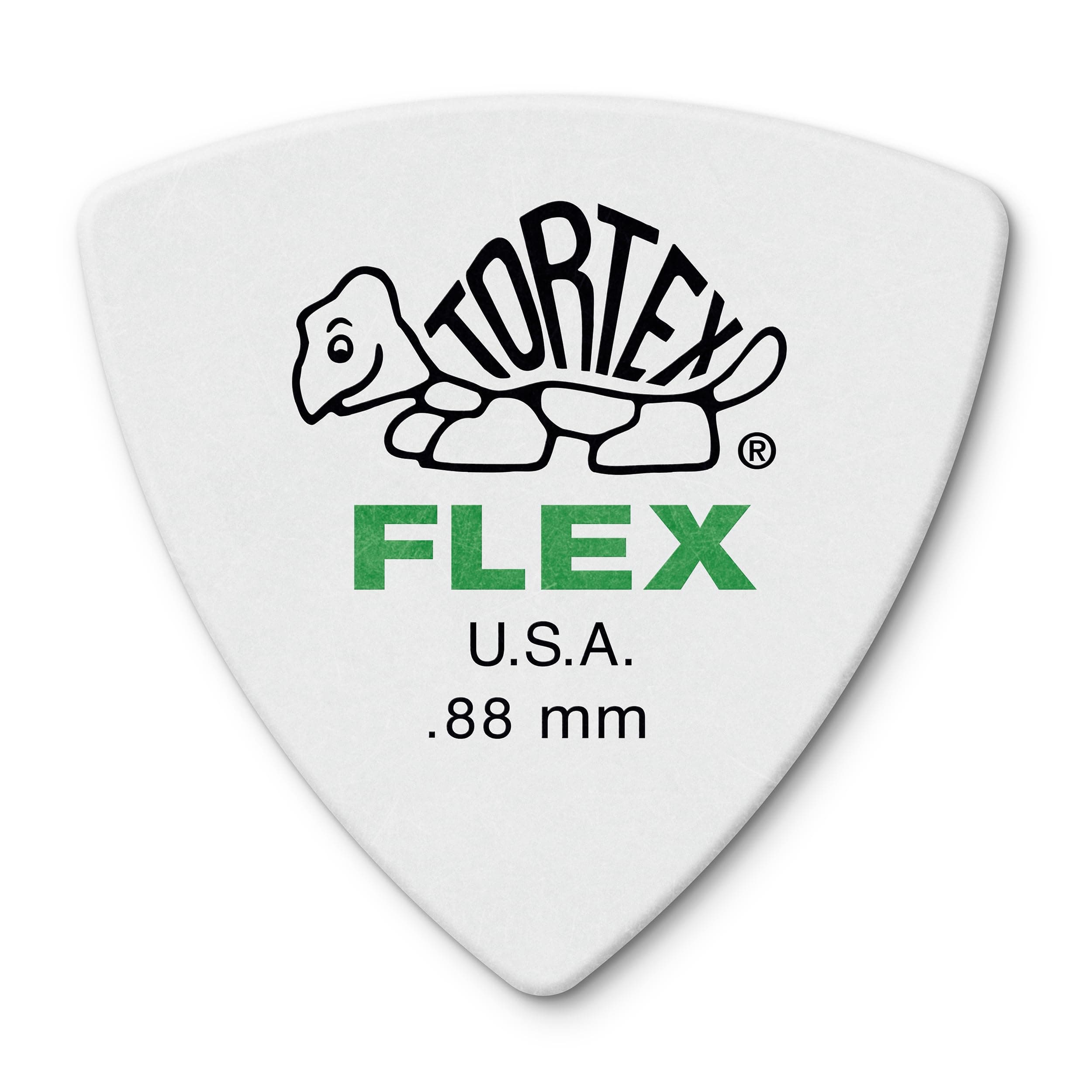 Jim Dunlop Guitar Pick Tortex Flex Triangle .88mm (6 PK) 456P088