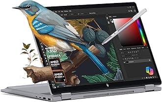 HP 2025 New Envy x360 2-in-1 Laptop, OmniBook X Flip 16" Touchscreen 2K IPS Display, AMD Ryzen AI 7 350, 24GB LPDDR5X RAM, 2TB Gen 4 SSD, Copilot AI, WiFi 6E, w/Microsoft Surface Pen, Win 11 Home