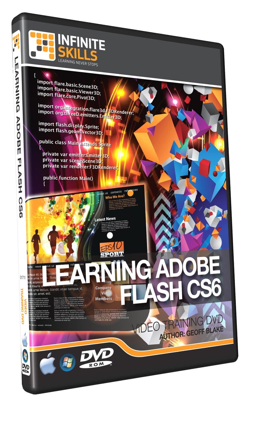 Learning Adobe Flash CS6 - Training DVD - Tutorial Video