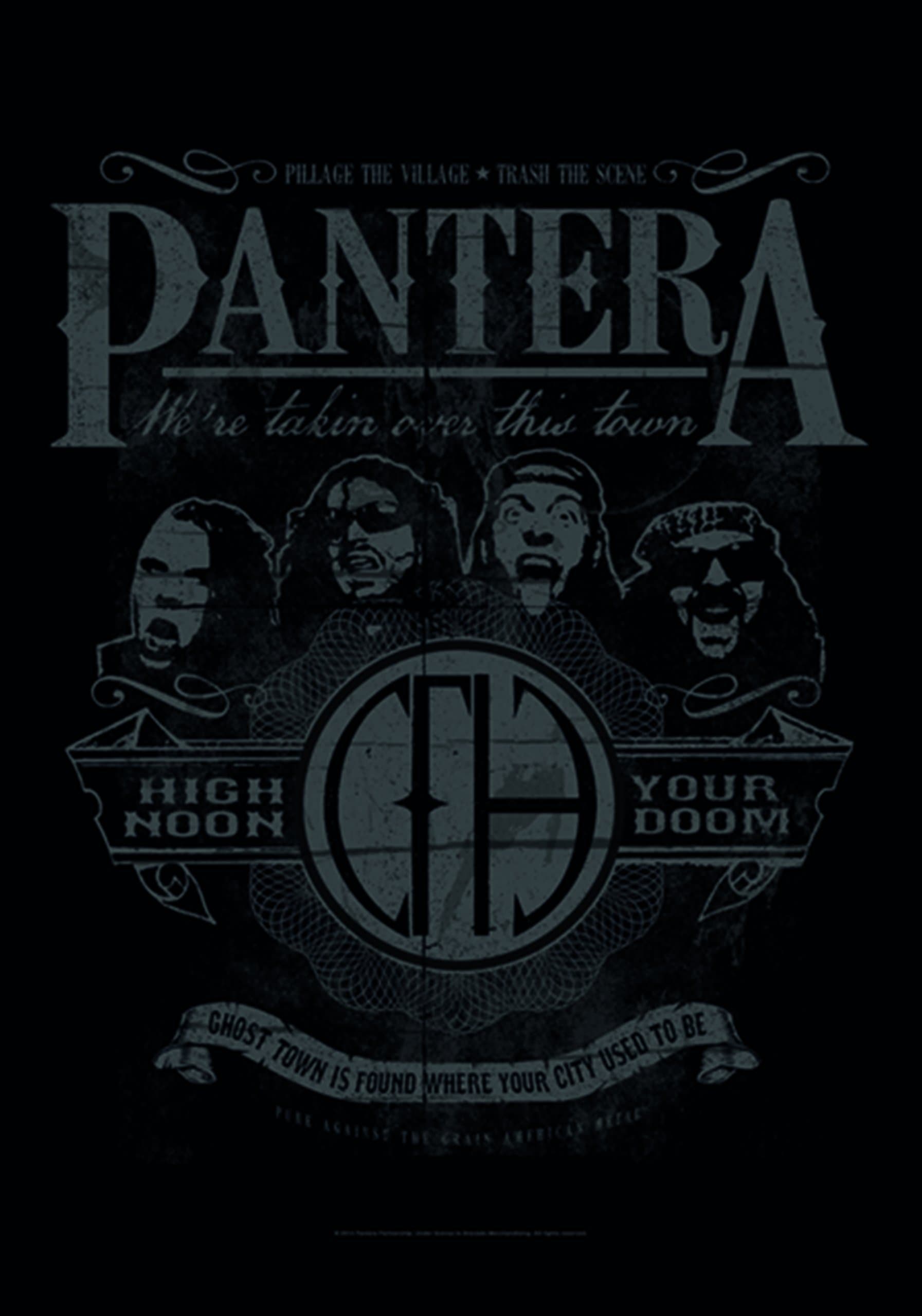 Pantera High Noon Your Doom Fabric Poster