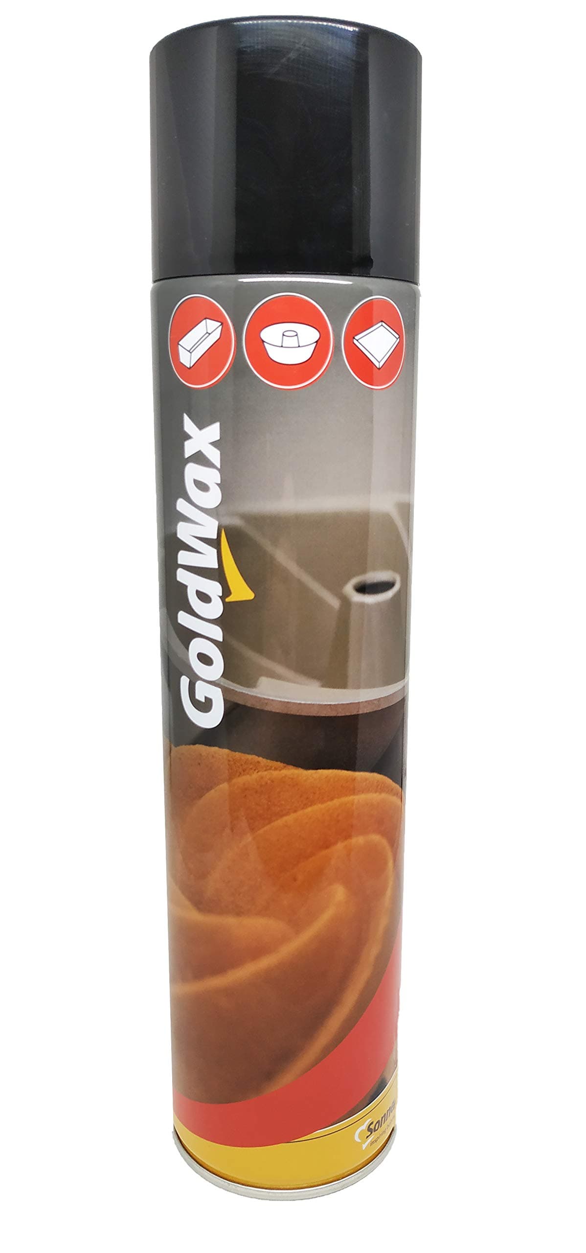 Goldwax Non Stick Baking Spray 600ml – Cake Release Agent with Vegetable Oils and Waxes – Perfect for Bread, Pastries, Frozen Dough, and High-Sugar Confectionery – Ideal for Tins, Trays