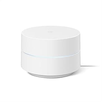 Google Wifi - AC1200 - Mesh WiFi System - Wifi Router - 1500 Sq Ft Coverage - 1 pack