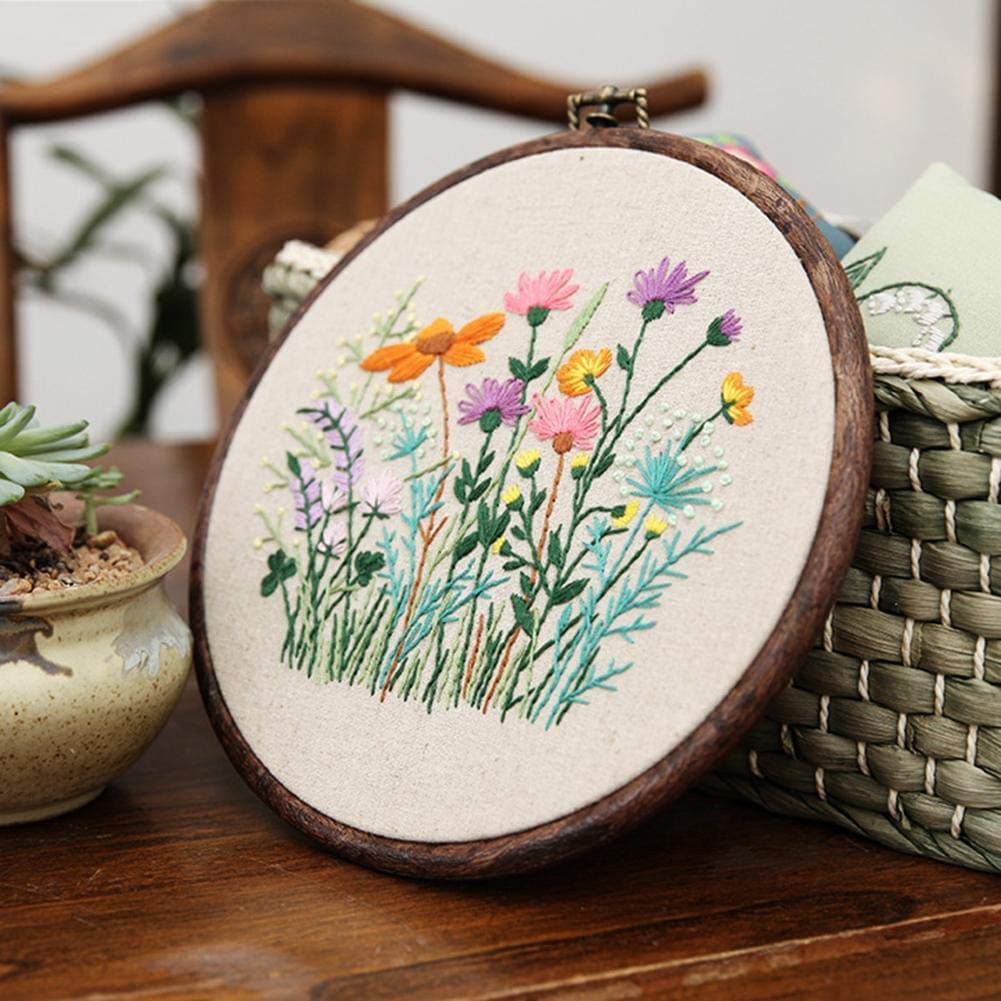 Cross Stitch Embroidery Beginner Counted Starter DIY Embroidery Kit